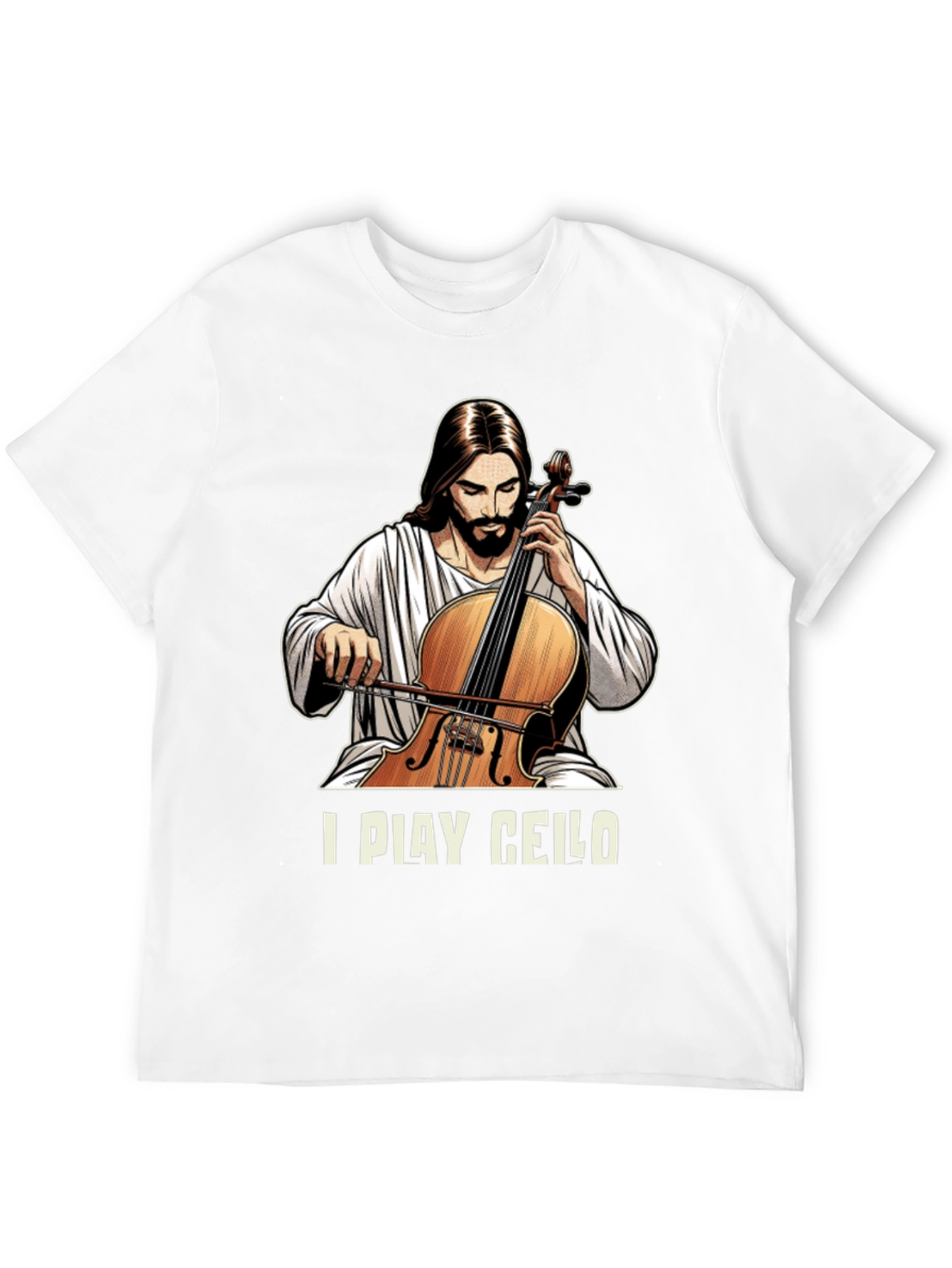 I Play Cello Graphic T-Shirt