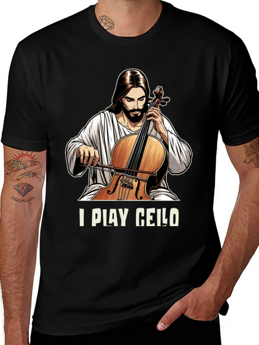 I Play Cello Graphic T-Shirt