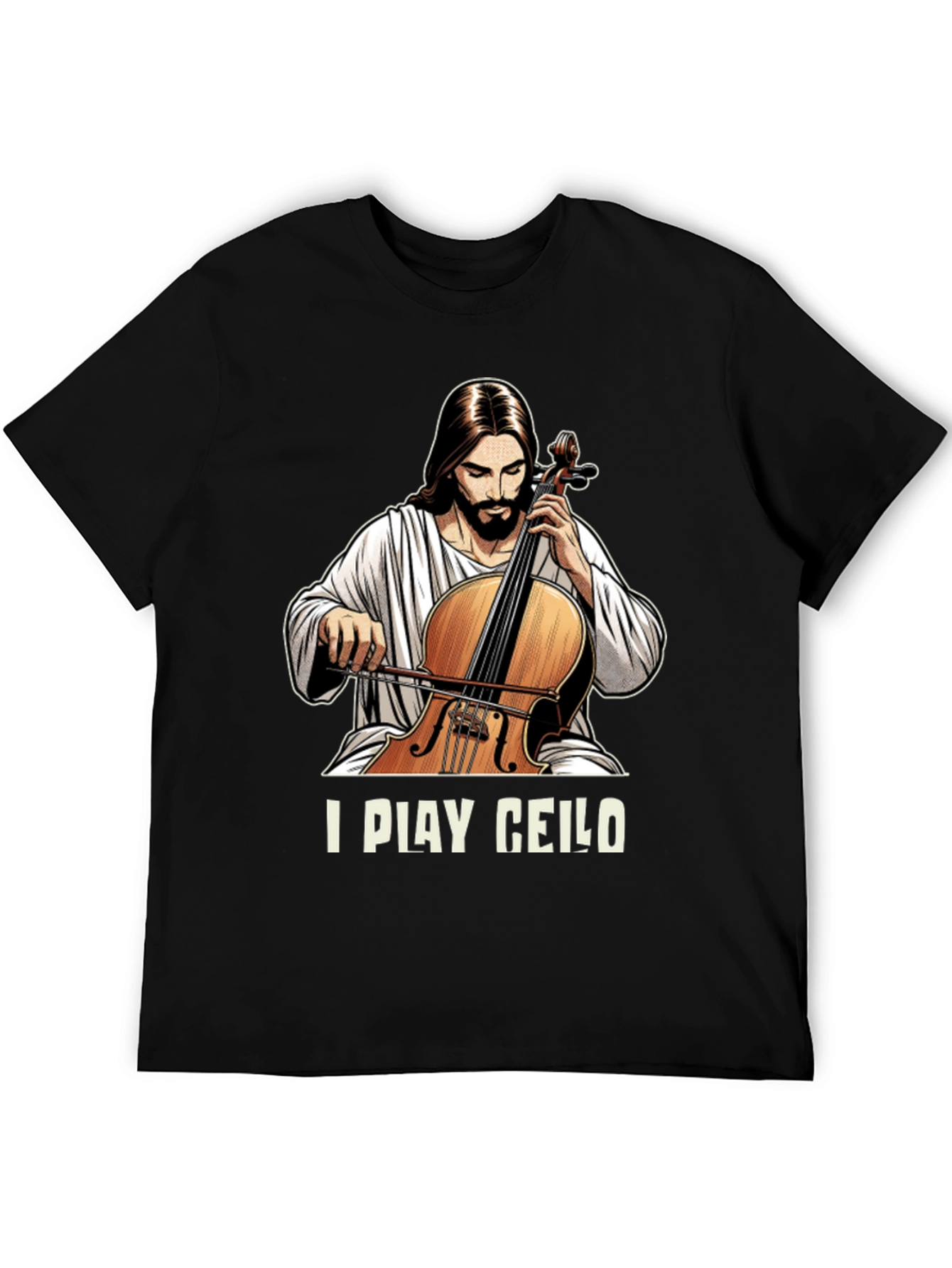 I Play Cello Graphic T-Shirt