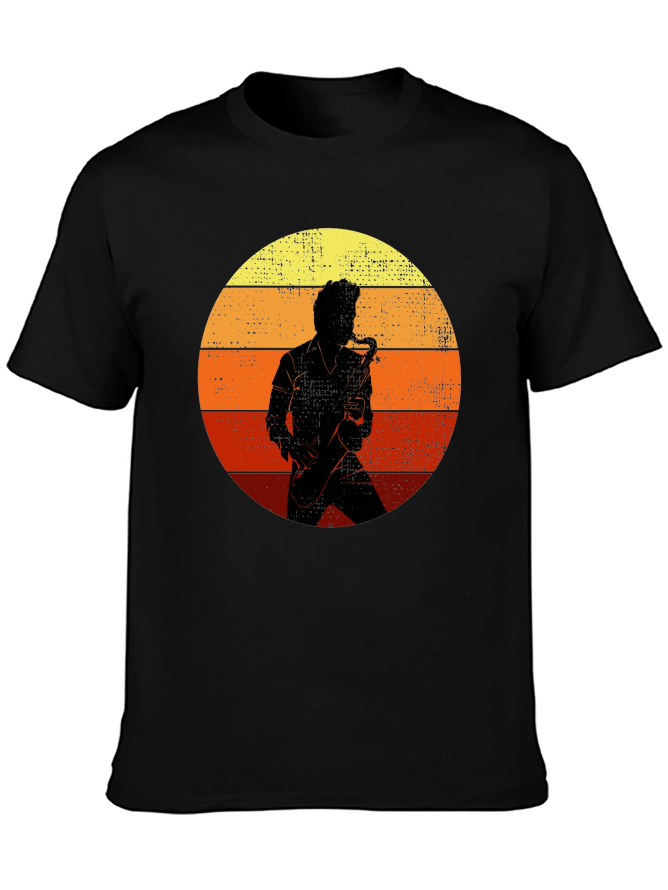 Retro Saxophone Player T-Shirt