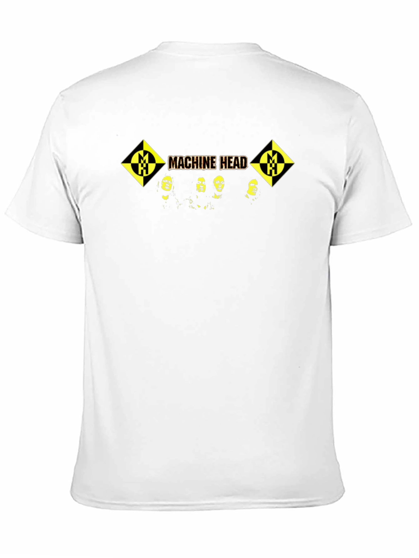 Machine Head Band Graphic Black T-Shirt