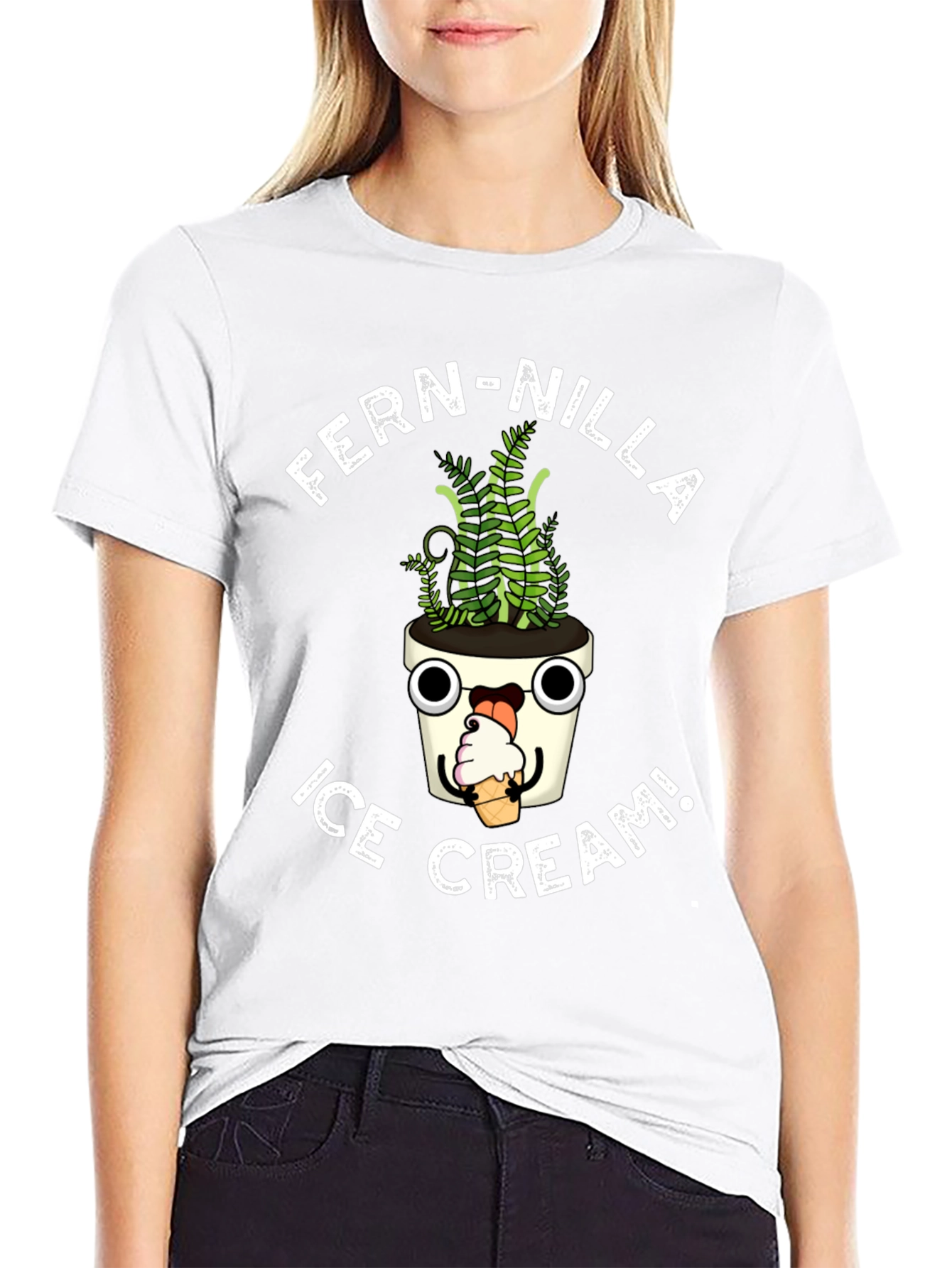 Fern-Nilla Ice Cream Graphic Tee