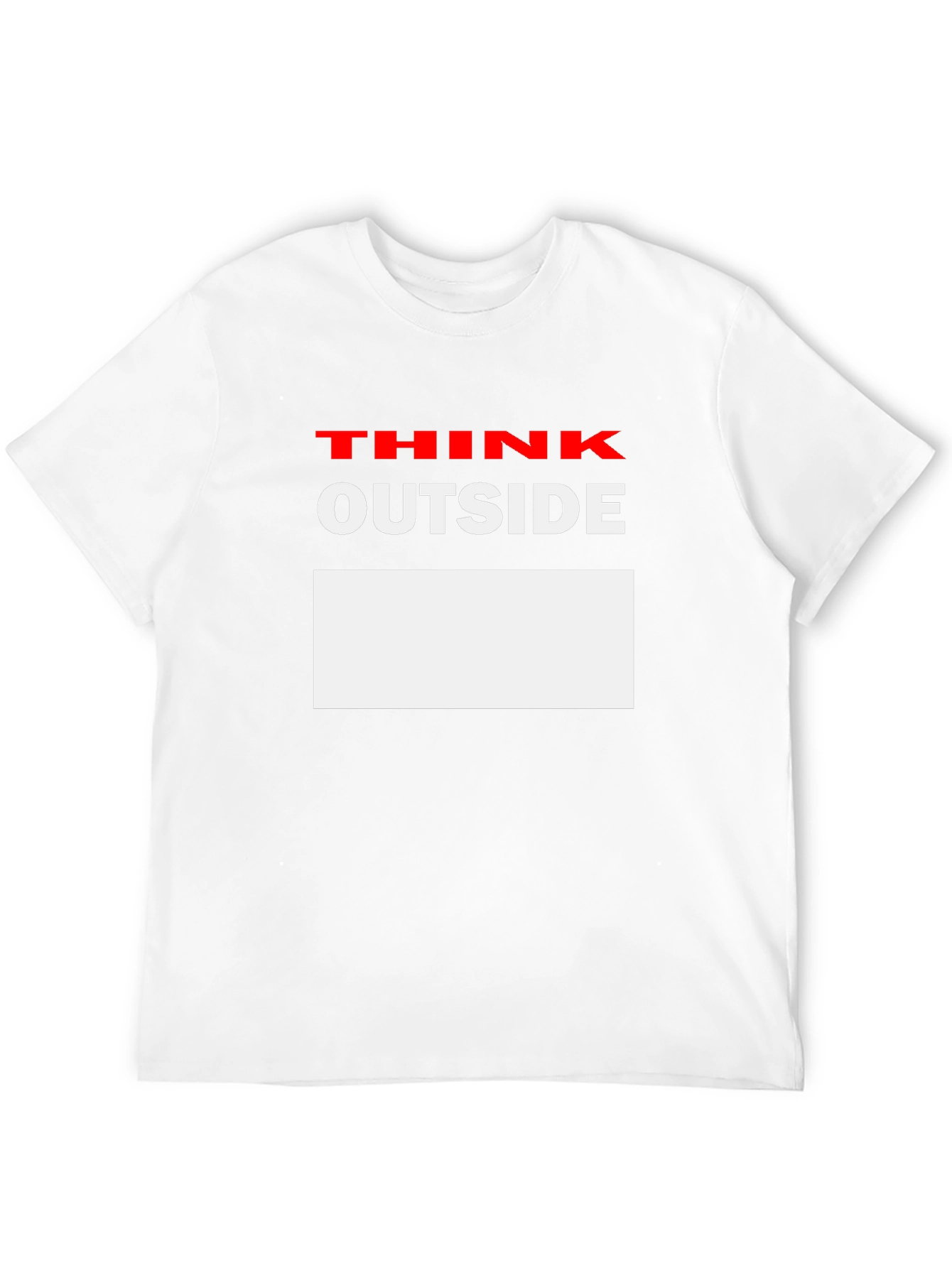 Think Outside the Box Black T-Shirt