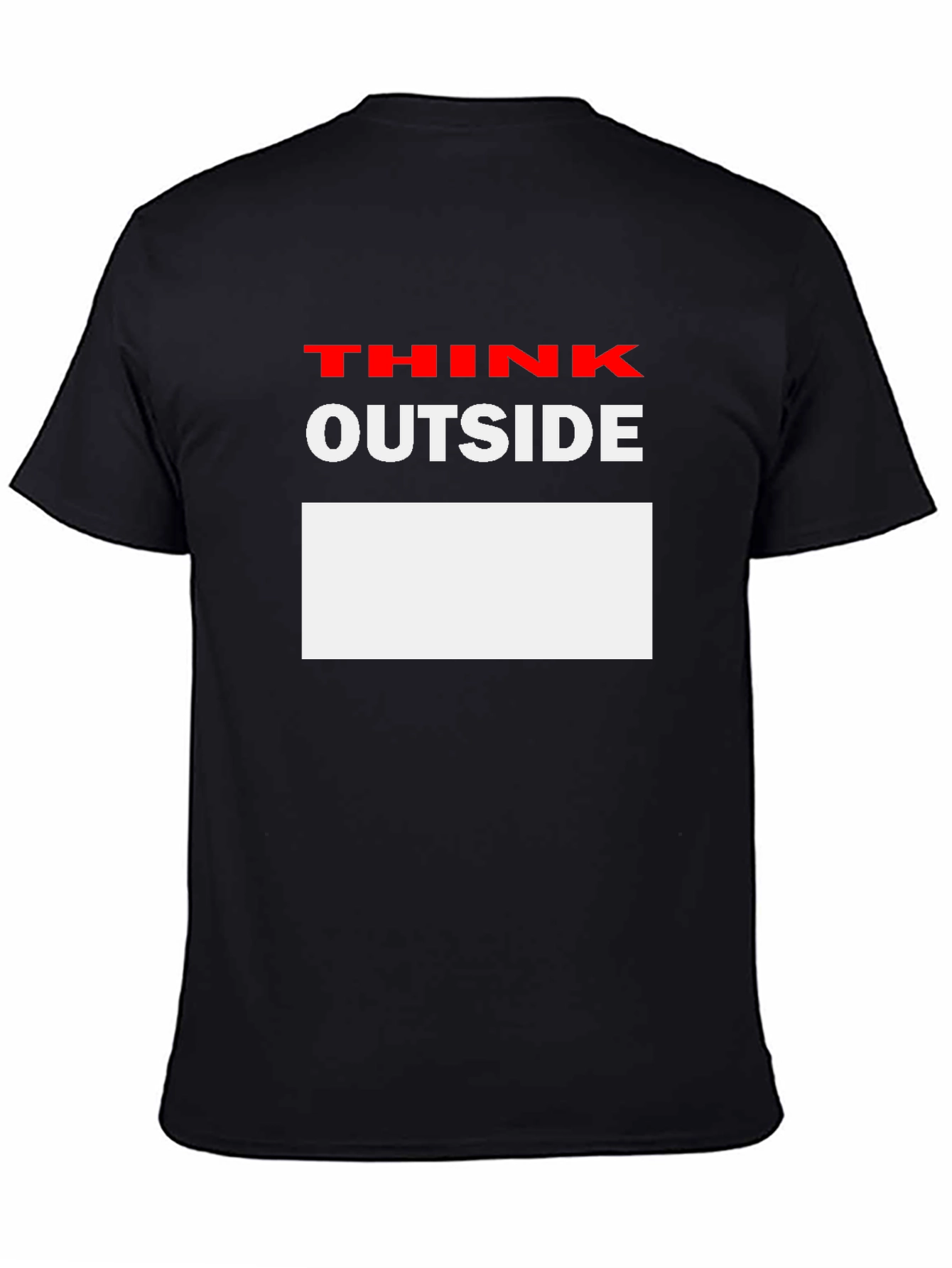 Think Outside the Box Black T-Shirt