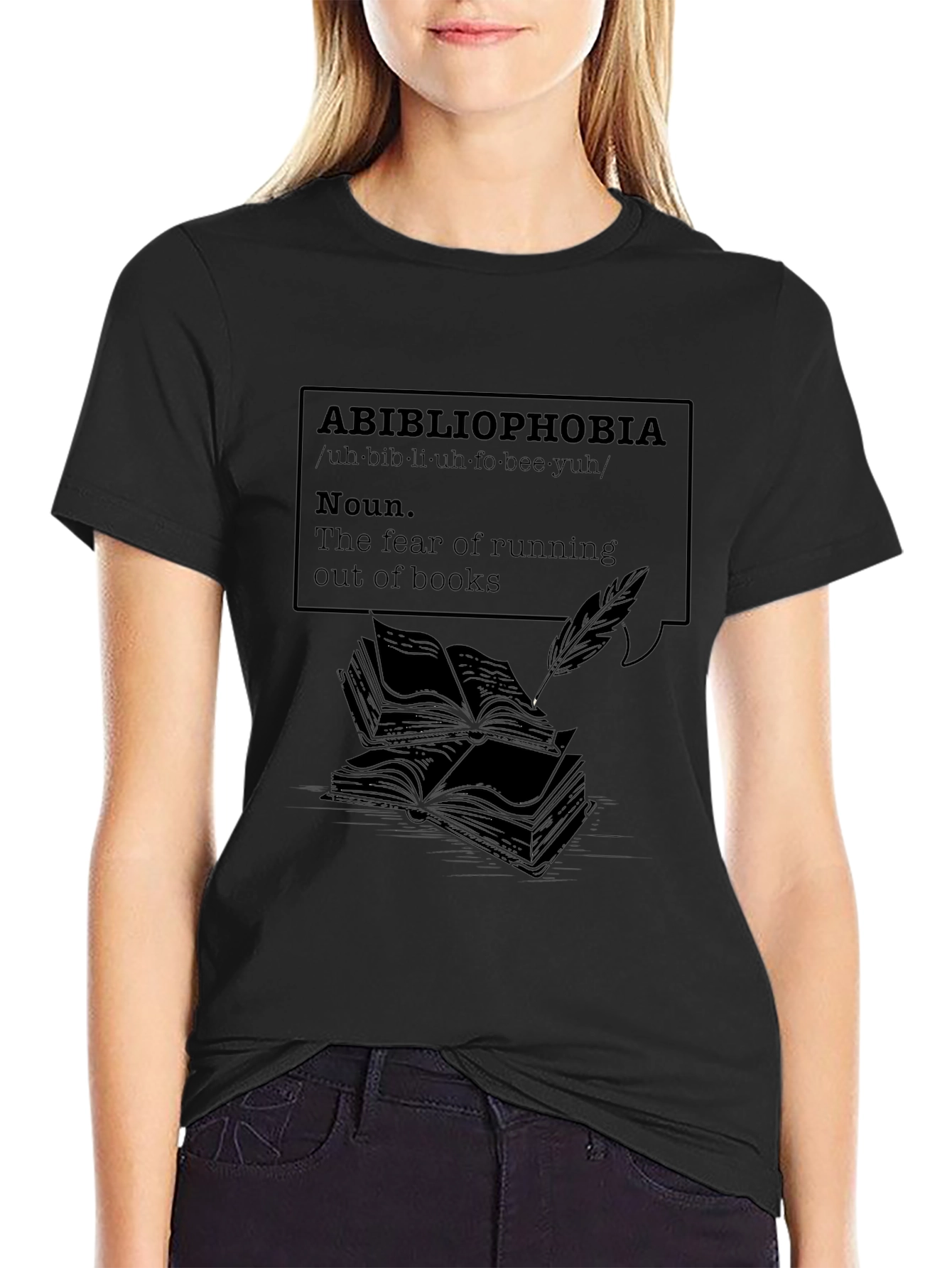 Abibliophobia Book Lover T-Shirt