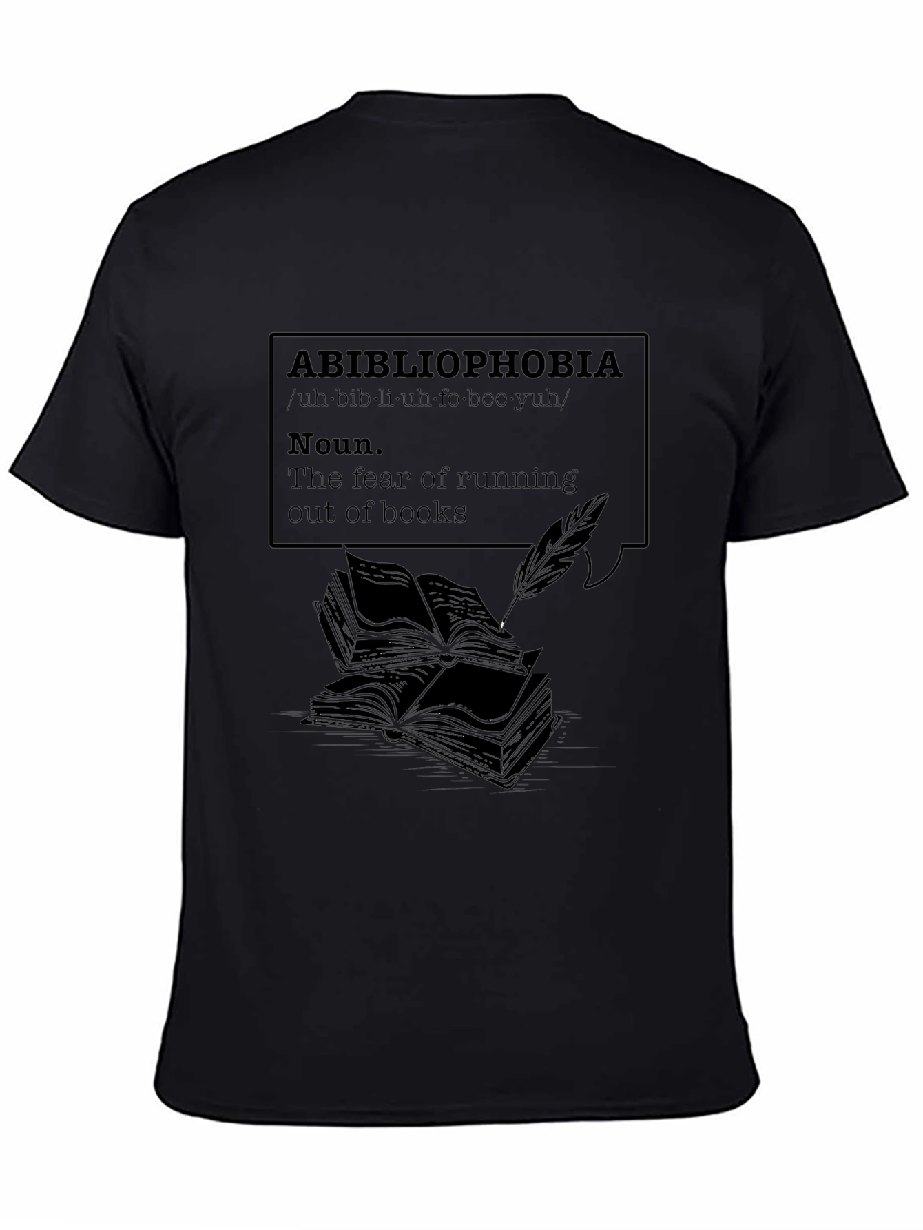 Abibliophobia Book Lover T-Shirt