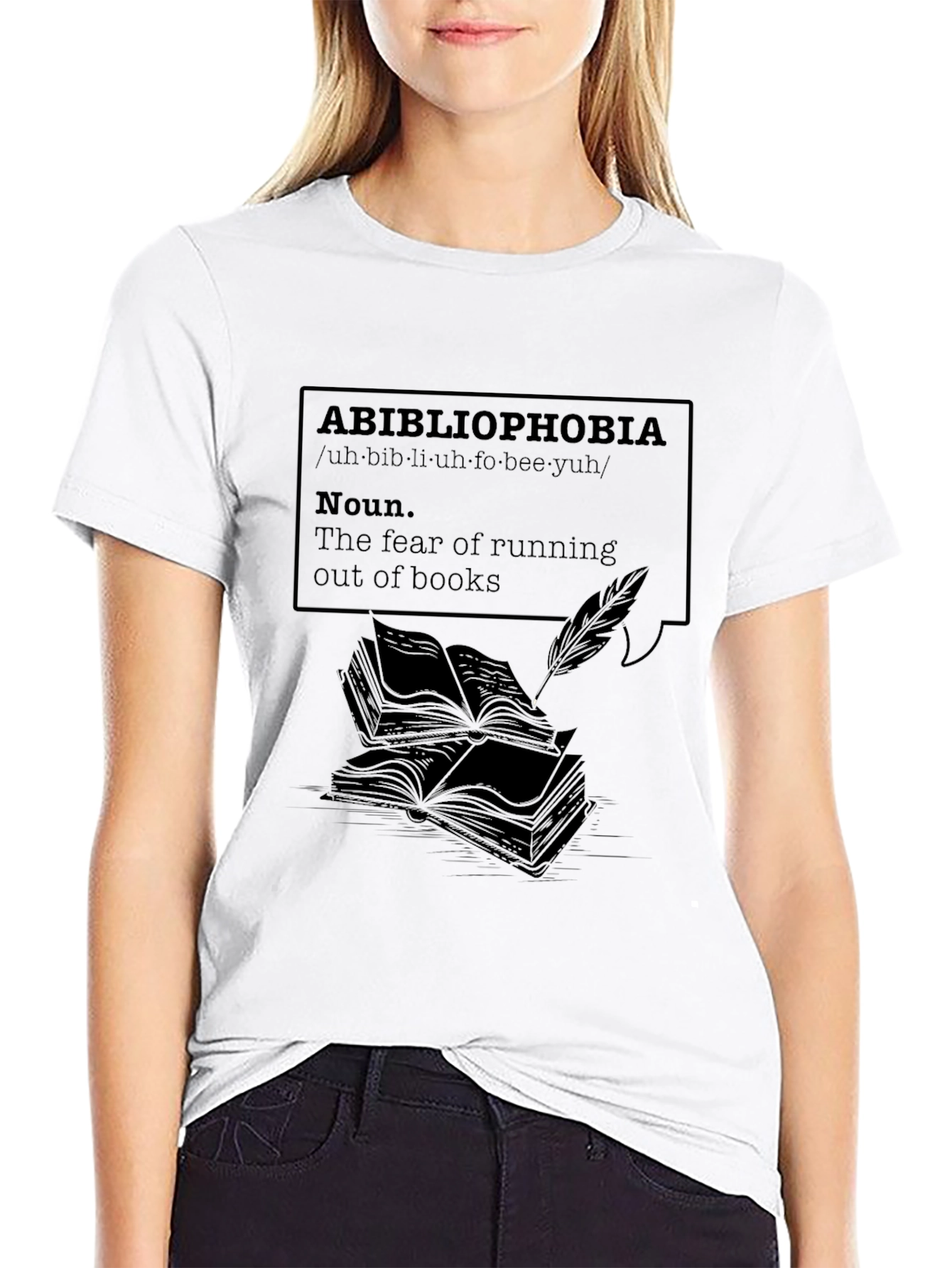Abibliophobia Book Lover T-Shirt