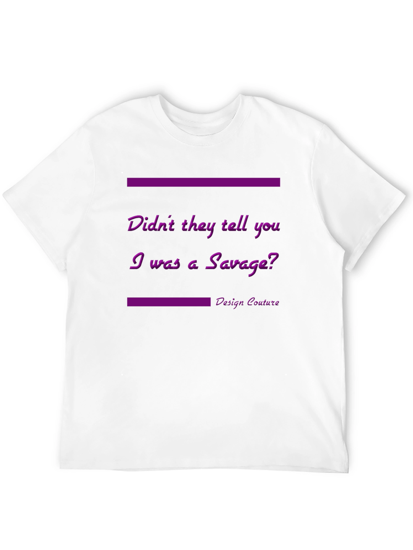 Savage Graphic Tee - Unisex Black T-Shirt