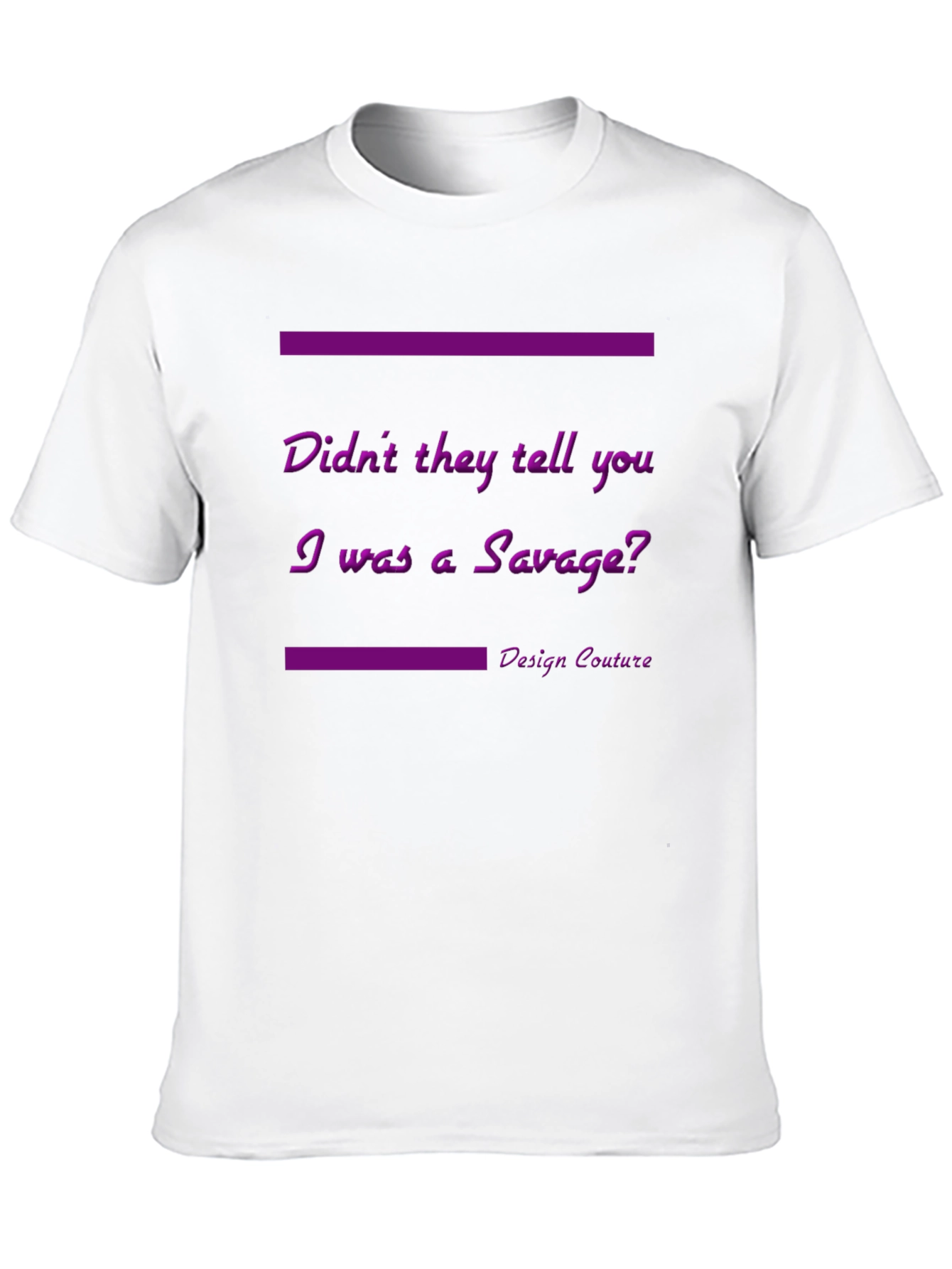 Savage Graphic Tee - Unisex Black T-Shirt