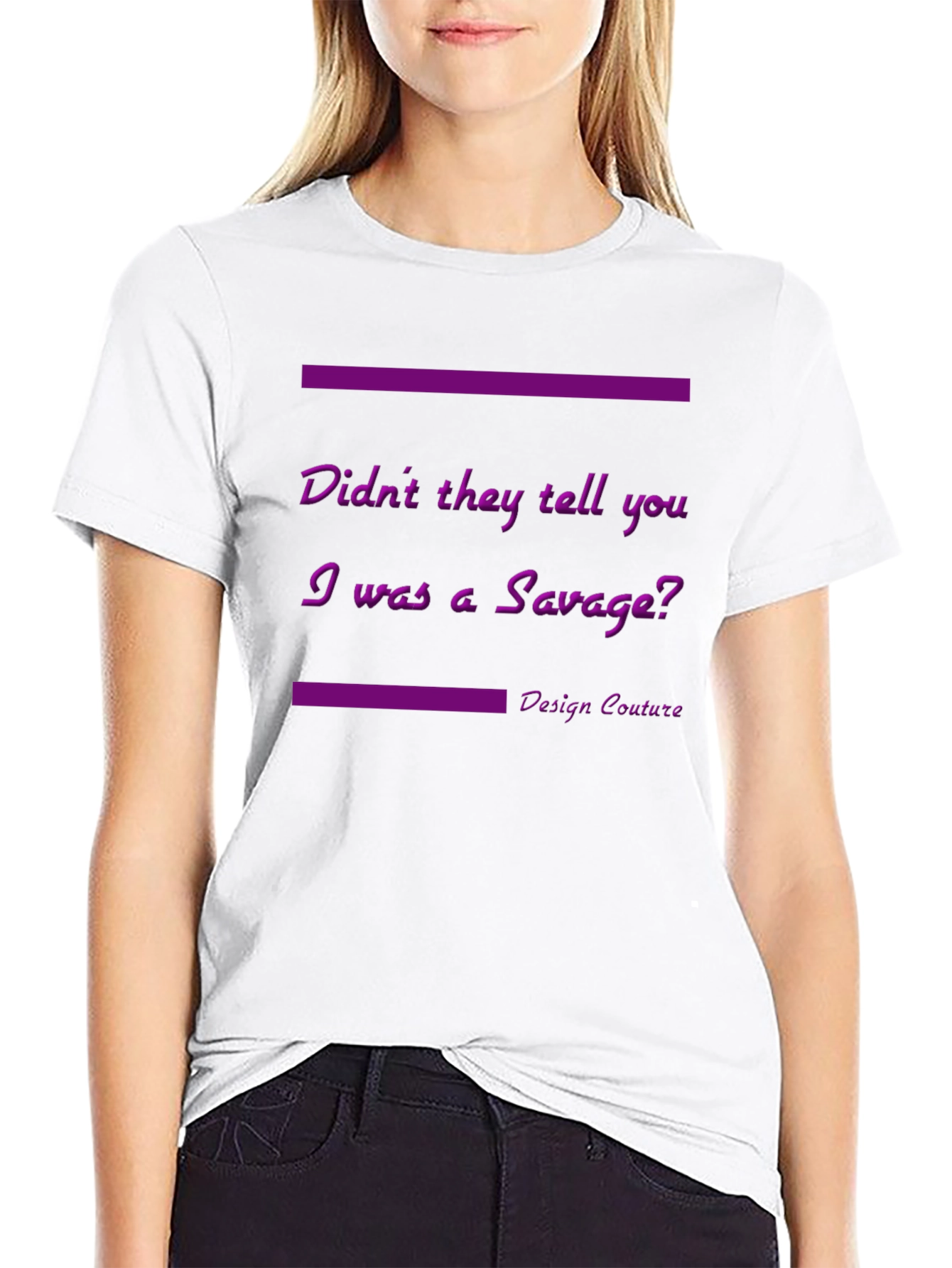 Savage Graphic Tee - Unisex Black T-Shirt