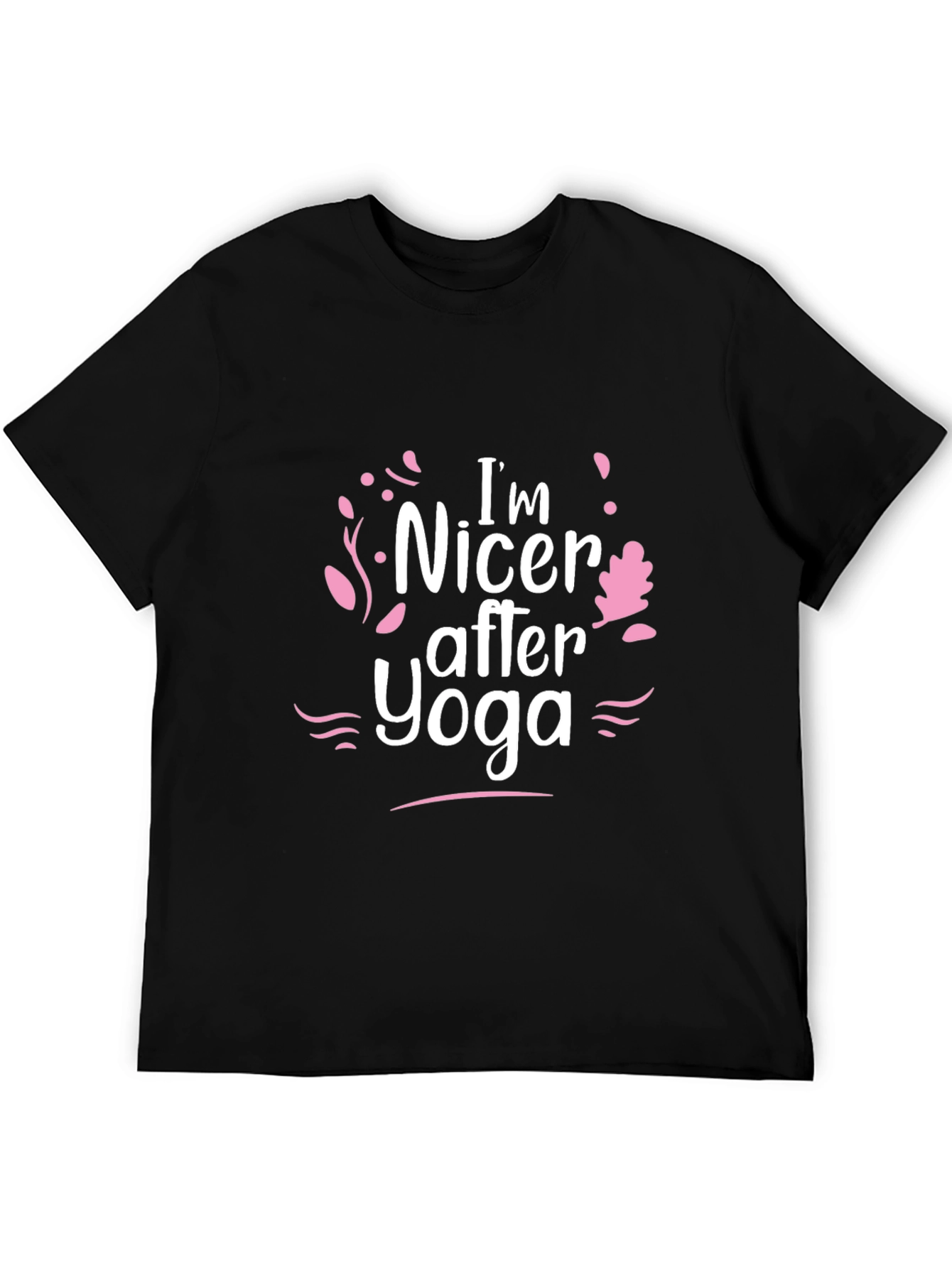 Im Nicer After Yoga Black T-Shirt