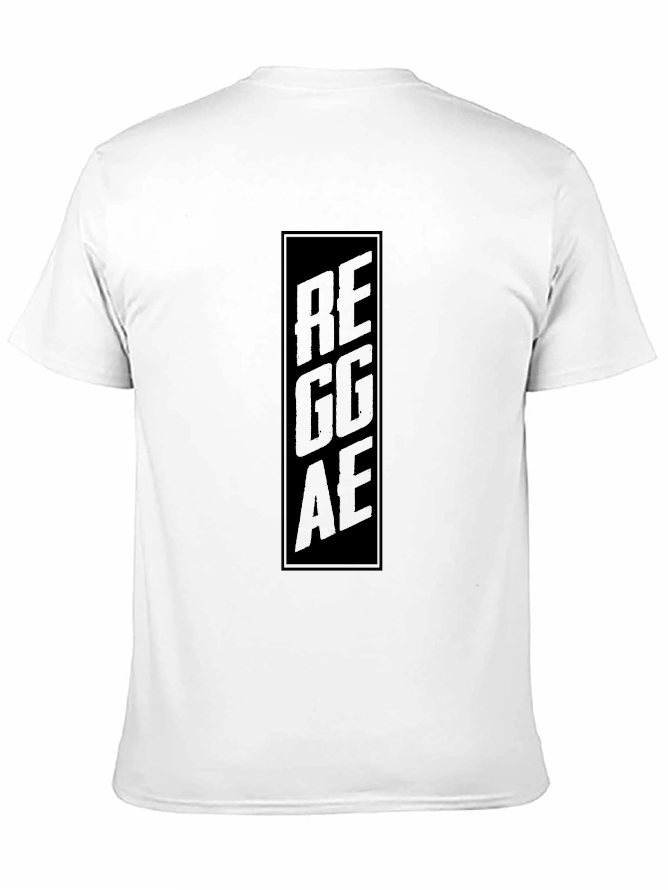 Black Reggae Graphic Tee - Stylish Mens T-Shirt