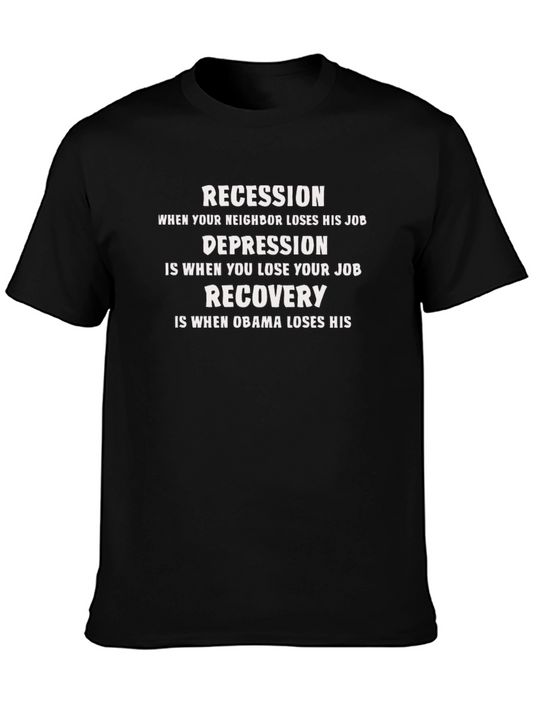 Recession Depression Recovery T-Shirt