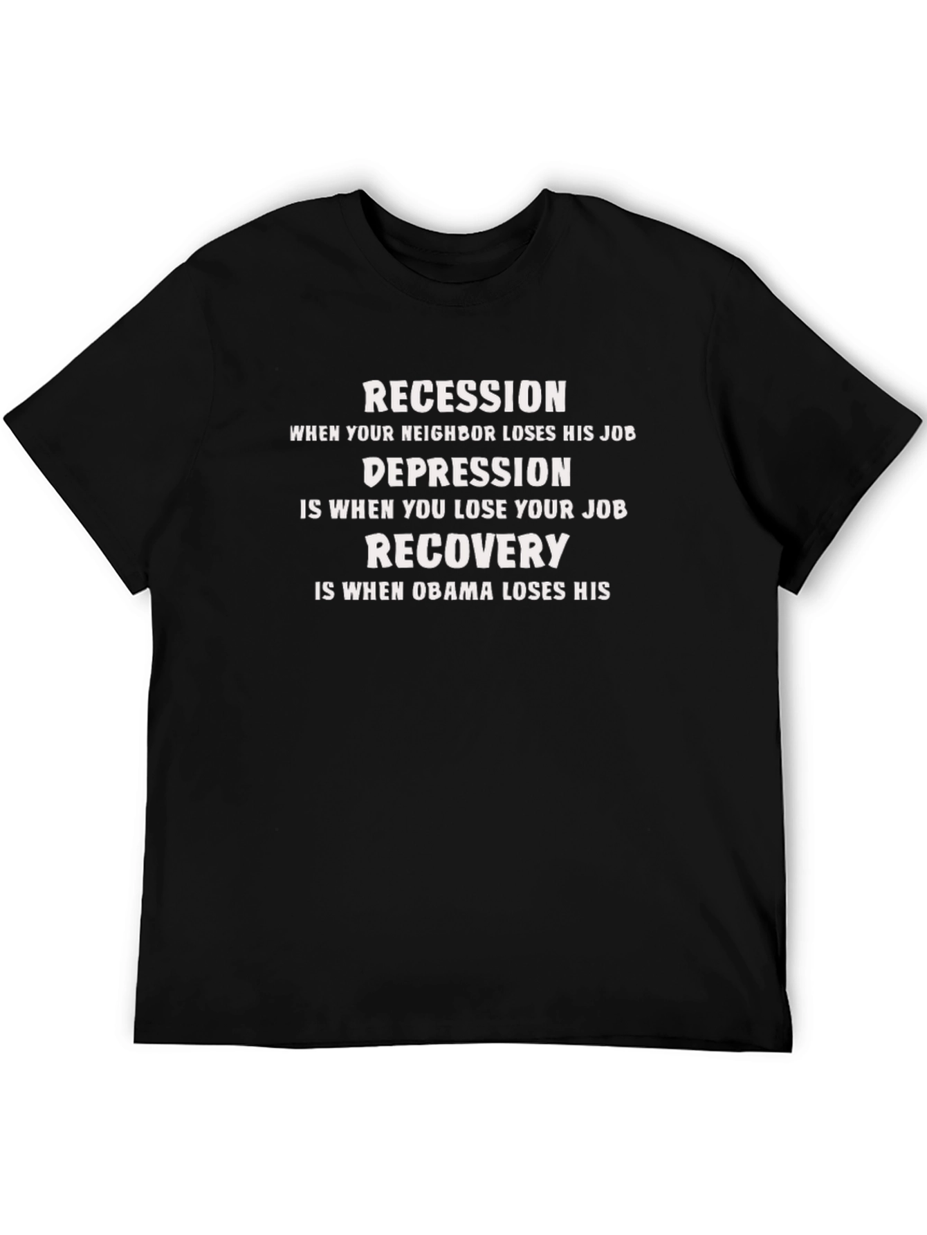 Recession Depression Recovery T-Shirt