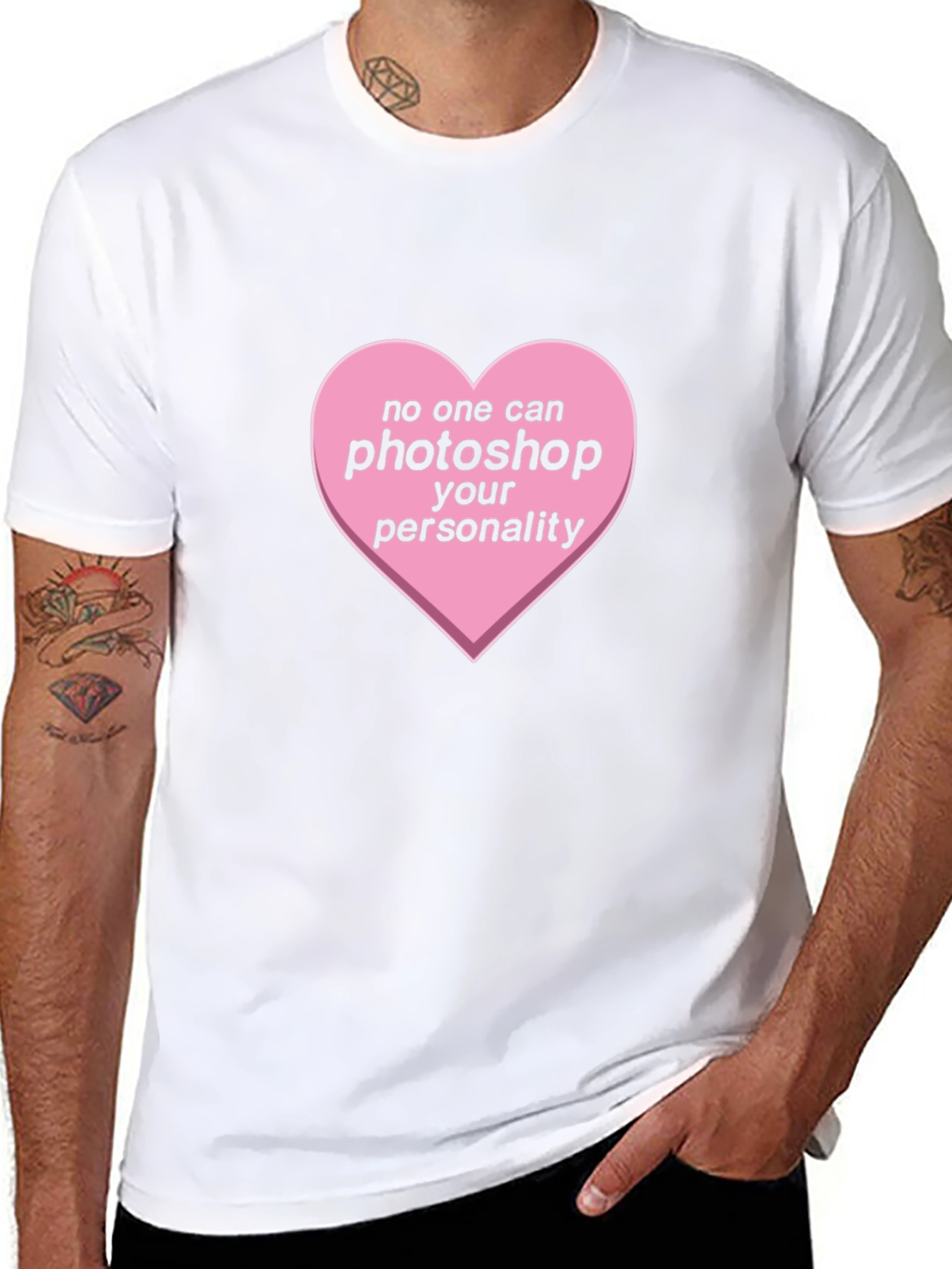 No One Can Photoshop Your Personality T-Shirt