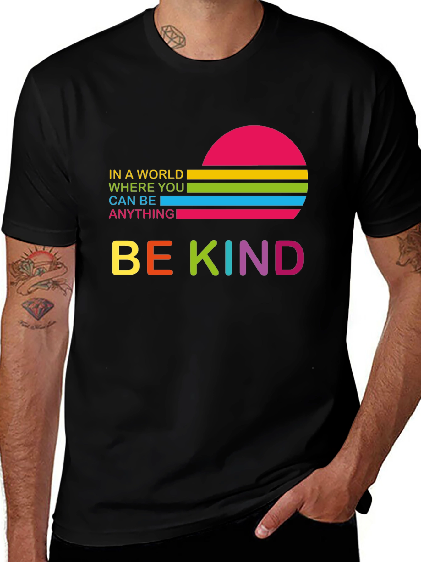 Be Kind T-Shirt - Positive Message Tee