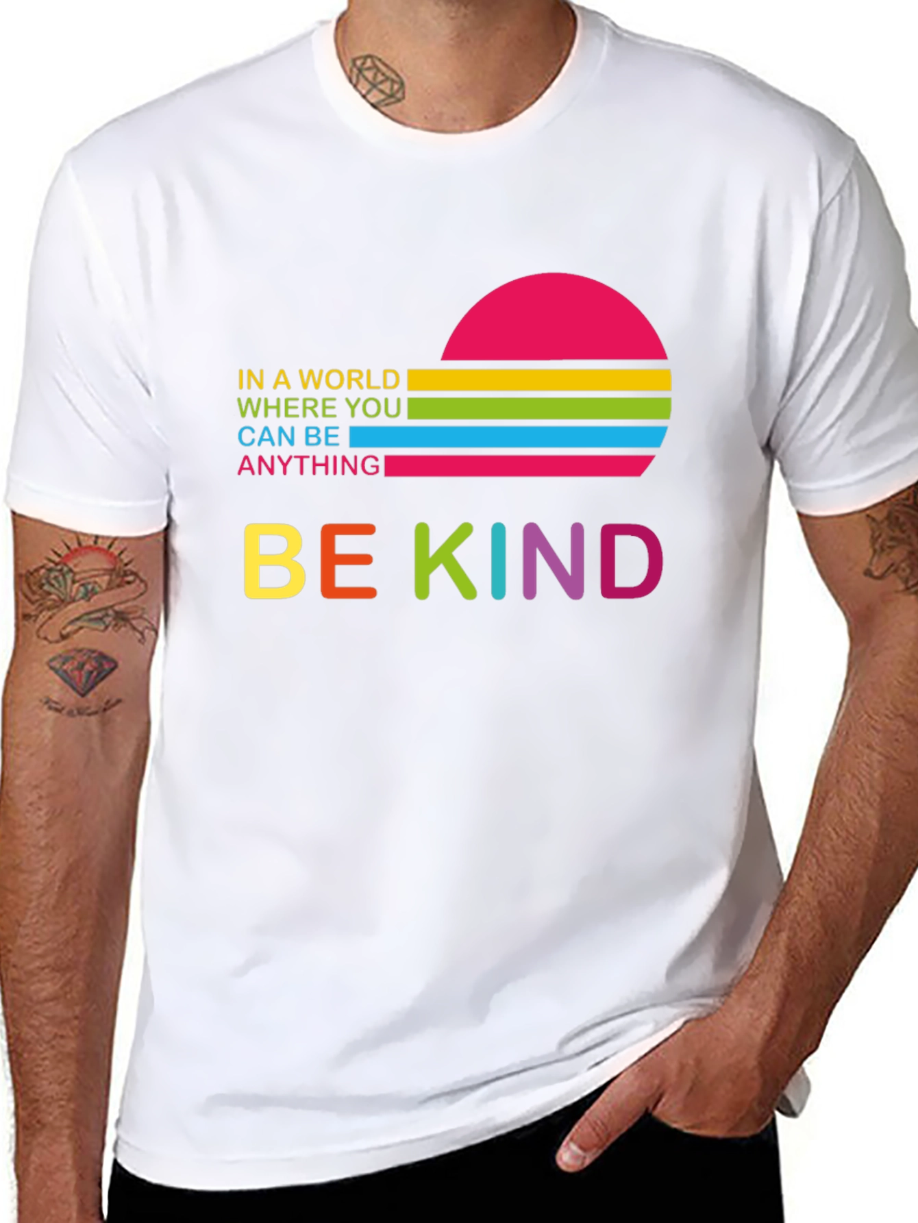 Be Kind T-Shirt - Positive Message Tee