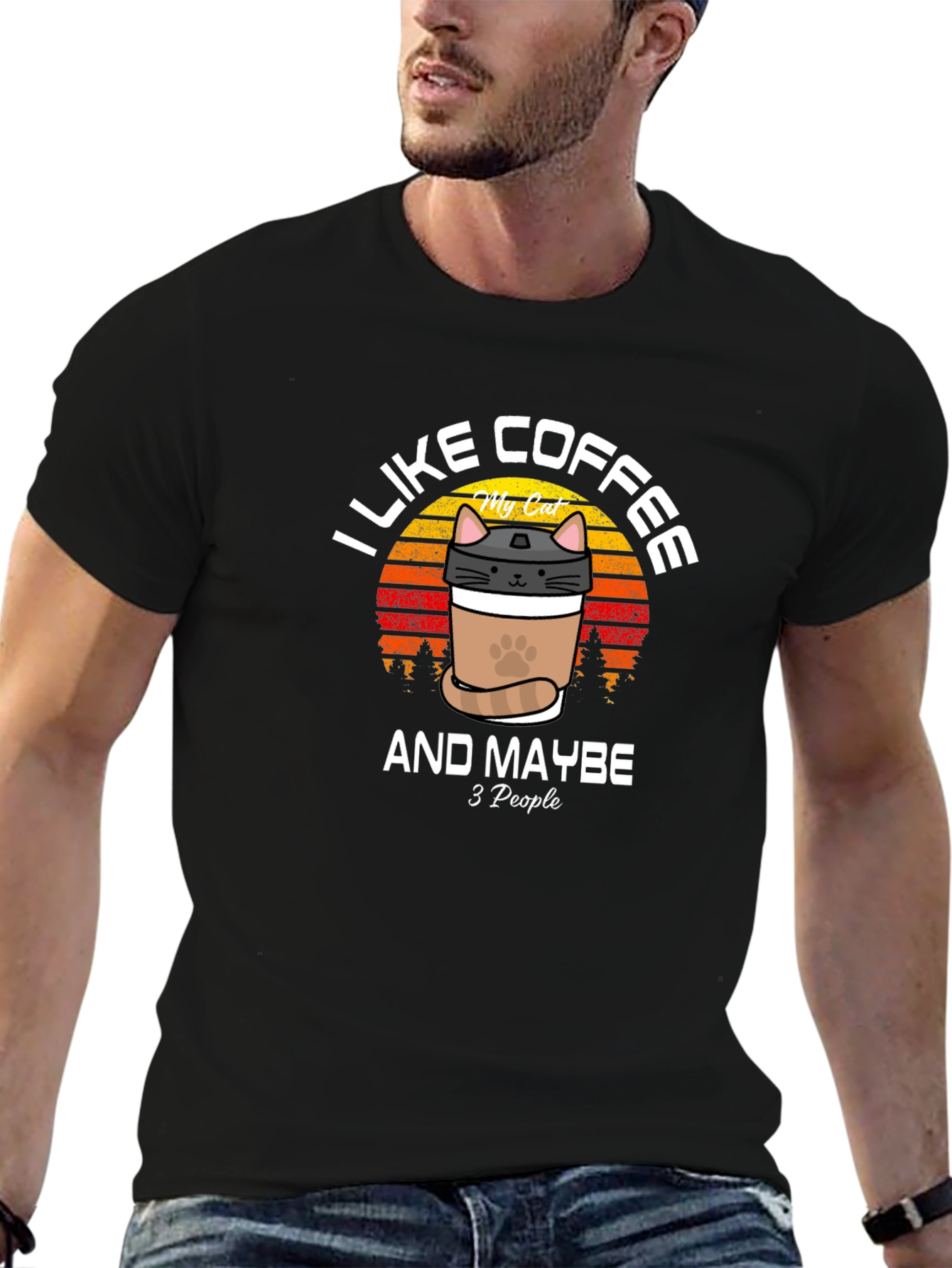 I Like Coffee & Maybe 3 People T-Shirt