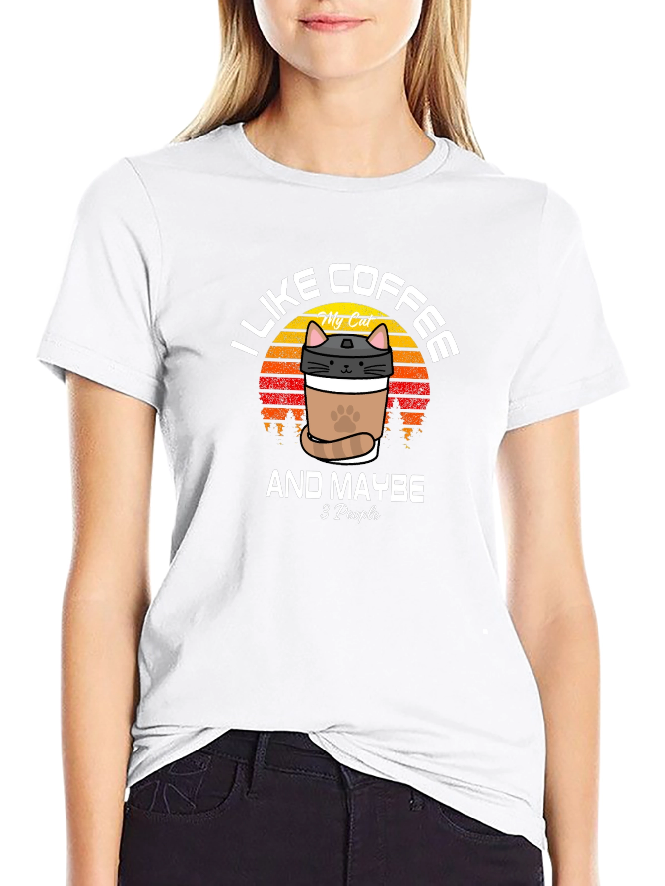 I Like Coffee & Maybe 3 People T-Shirt