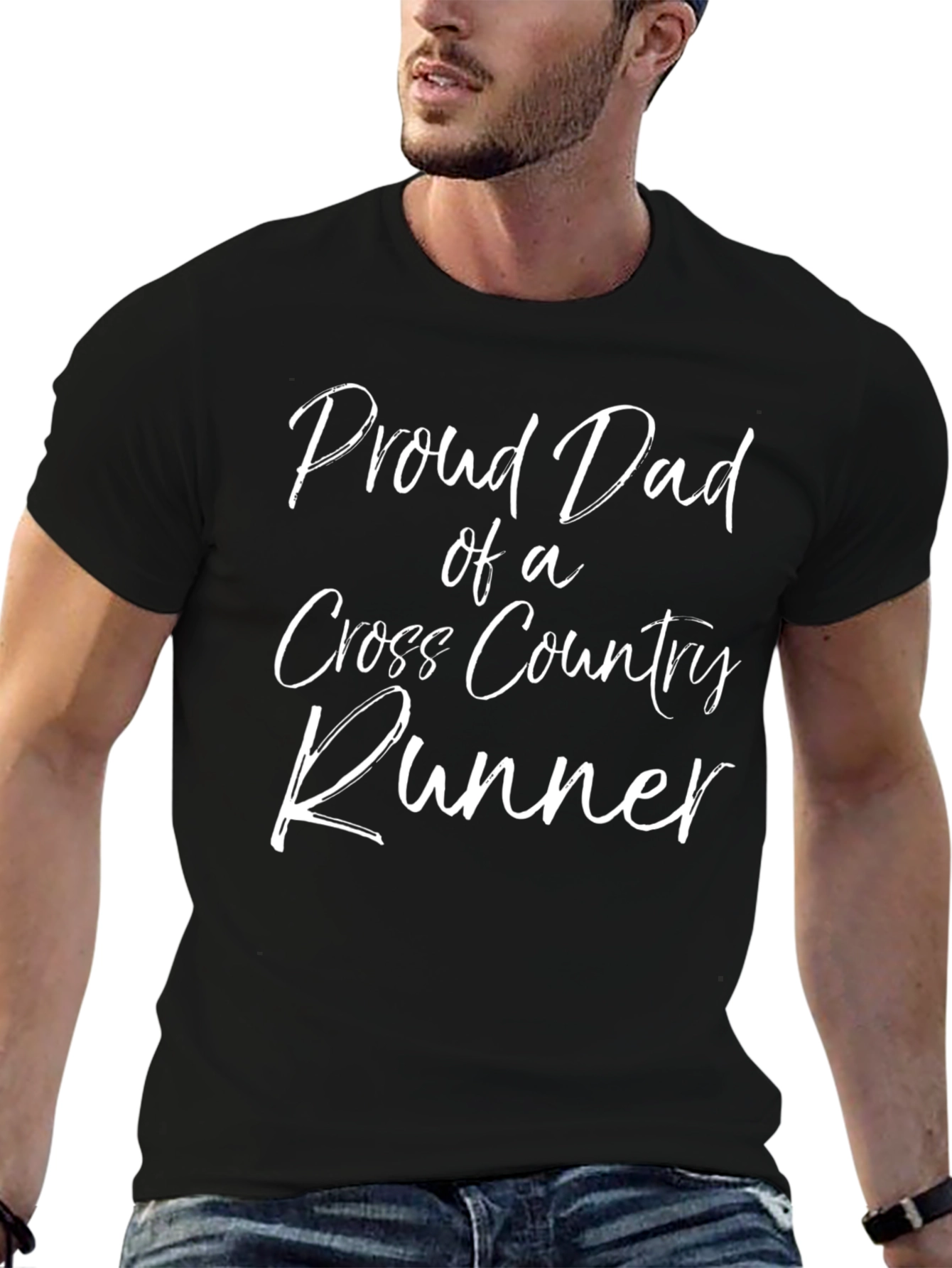 Proud Dad of a Cross Country Runner T-Shirt