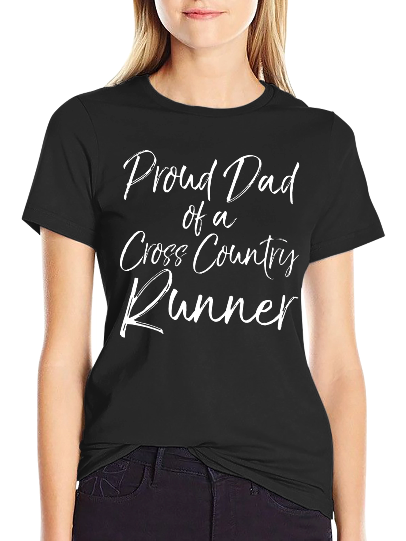 Proud Dad of a Cross Country Runner T-Shirt
