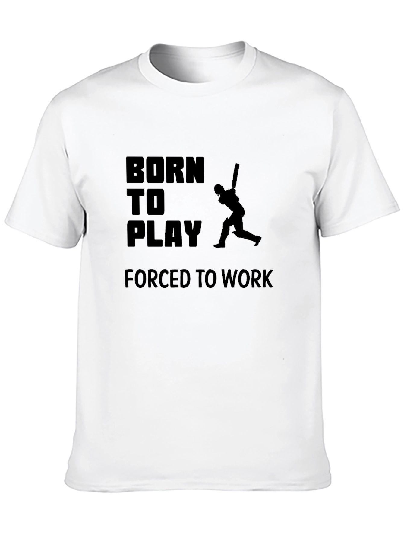 Born to Play Cricket Graphic T-Shirt