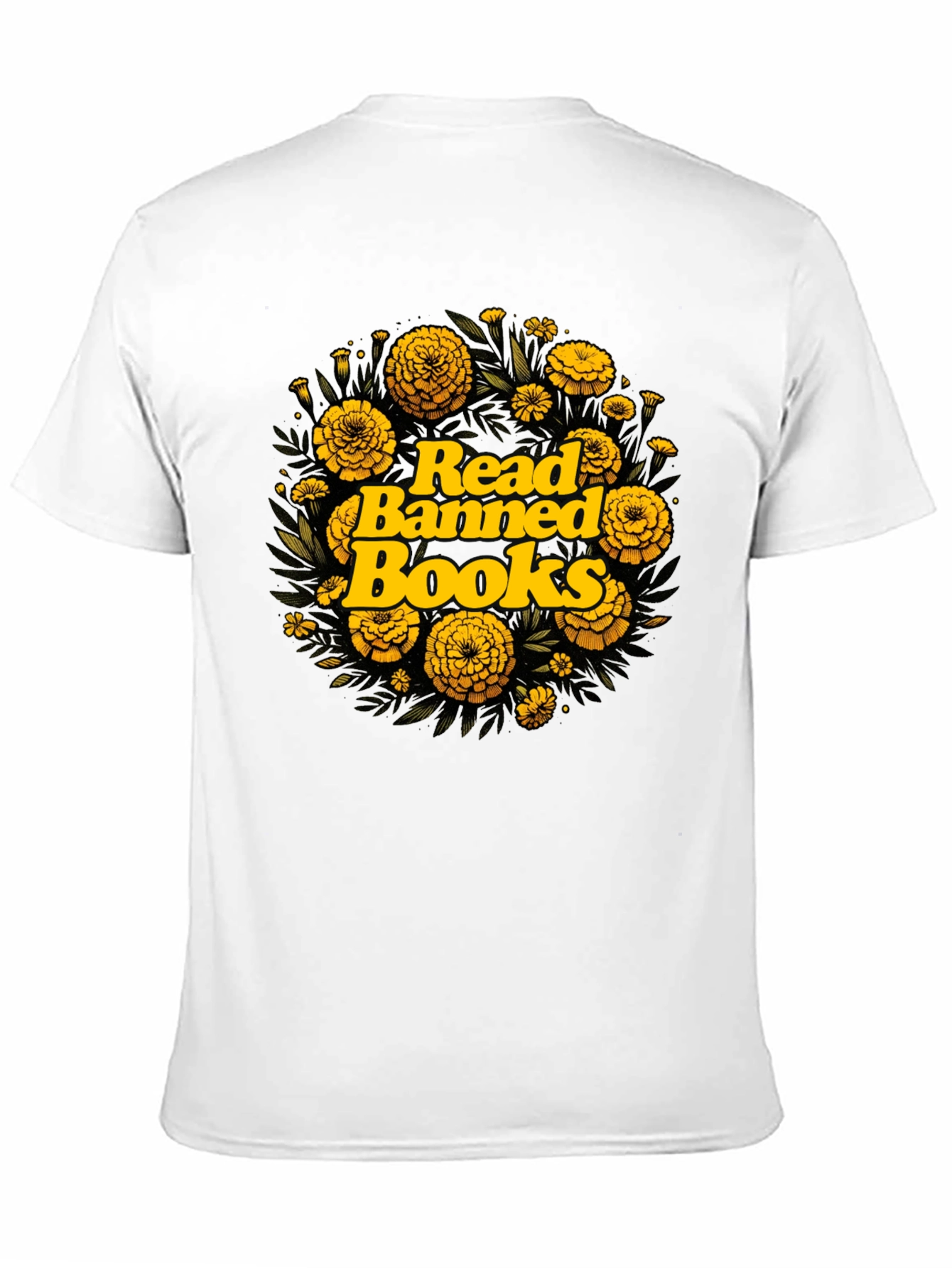 Read Banned Books Floral T-Shirt