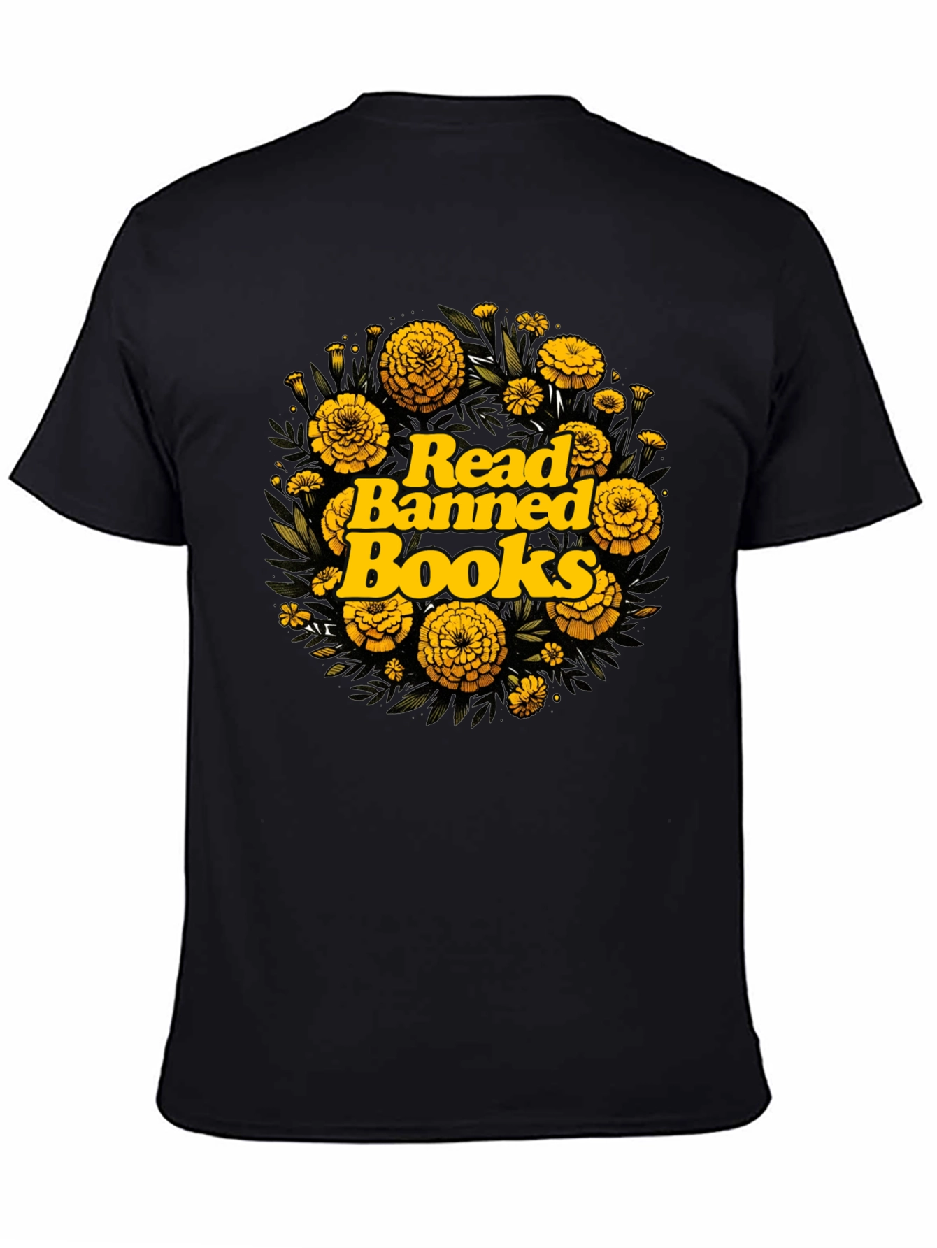 Read Banned Books Floral T-Shirt