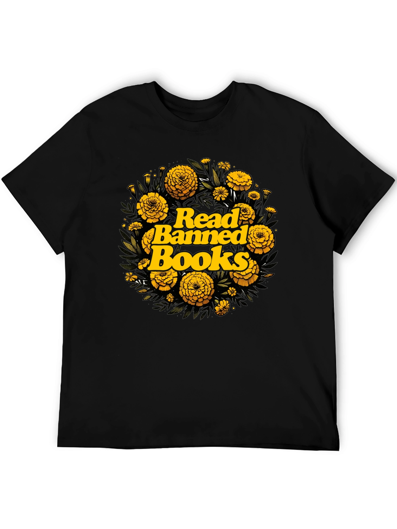 Read Banned Books Floral T-Shirt