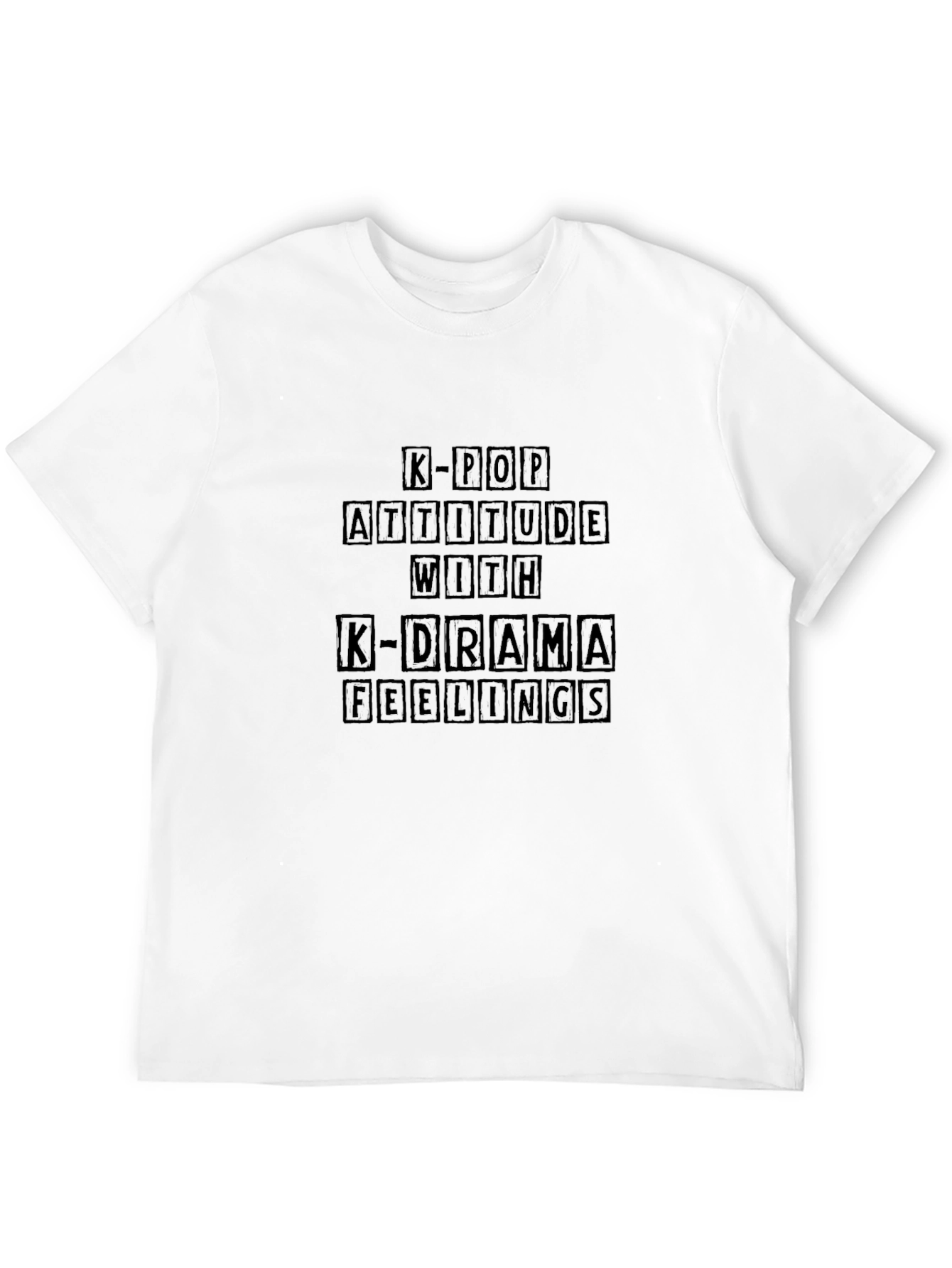 K-Pop Attitude K-Drama Feelings Graphic Tee