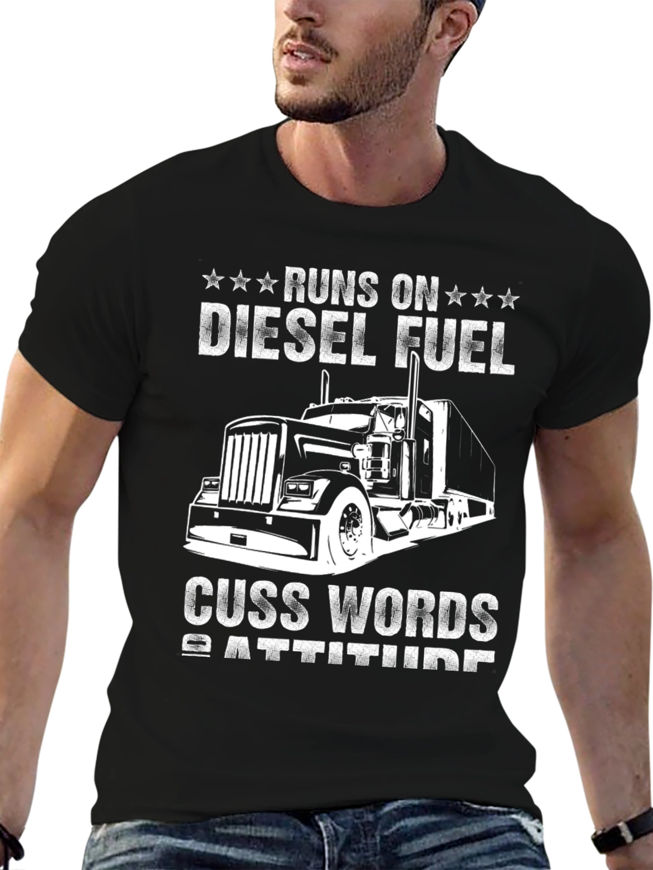 Diesel Fuel & Attitude Tee