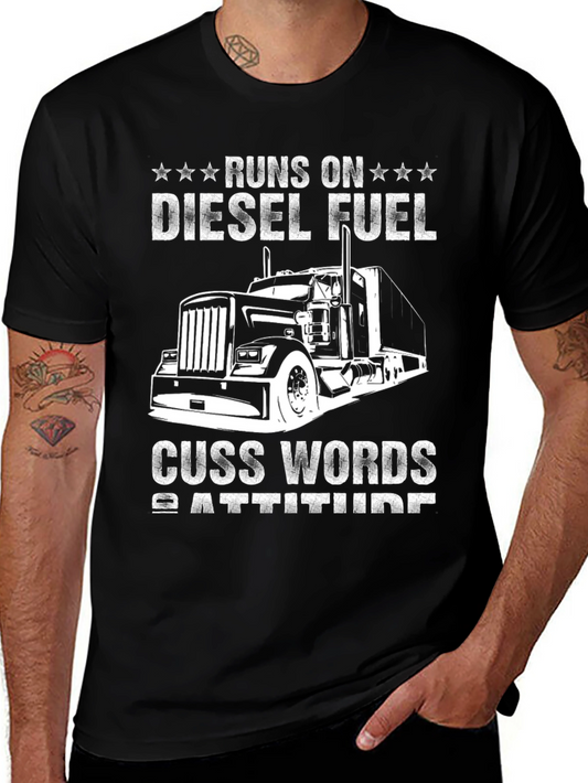 Diesel Fuel & Attitude Tee