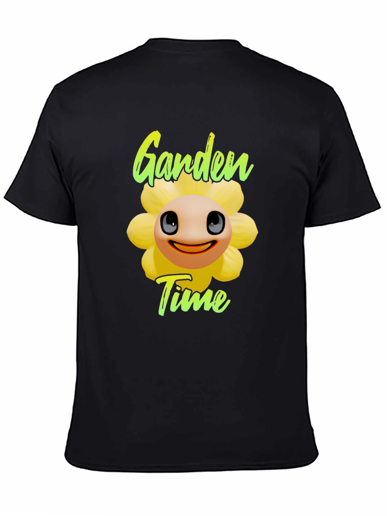 Garden Time T-Shirt - Funny Flower Design