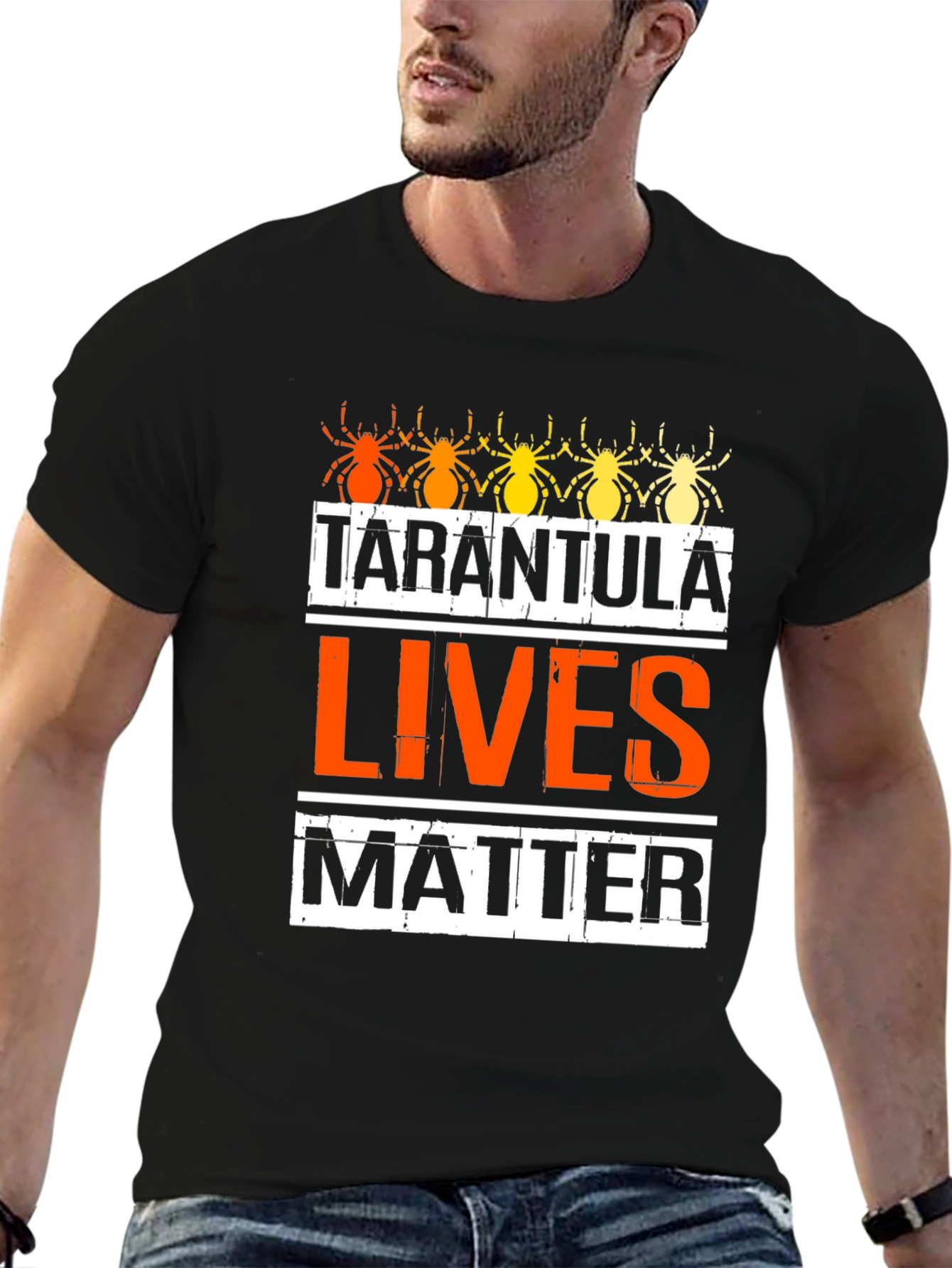 Tarantula Lives Matter Graphic Tee - Black