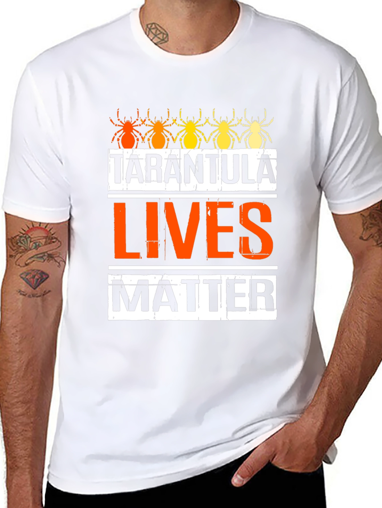 Tarantula Lives Matter Graphic Tee - Black