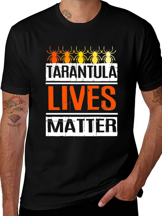 Tarantula Lives Matter Graphic Tee - Black