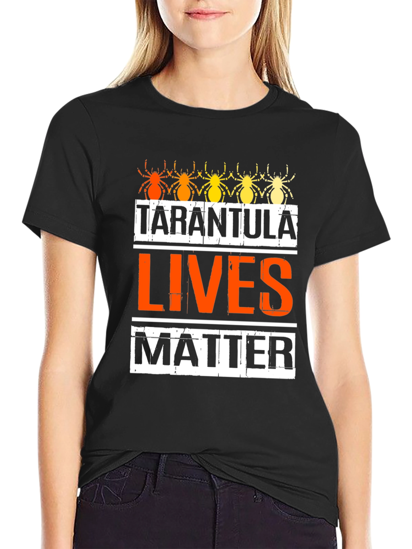 Tarantula Lives Matter Graphic Tee - Black