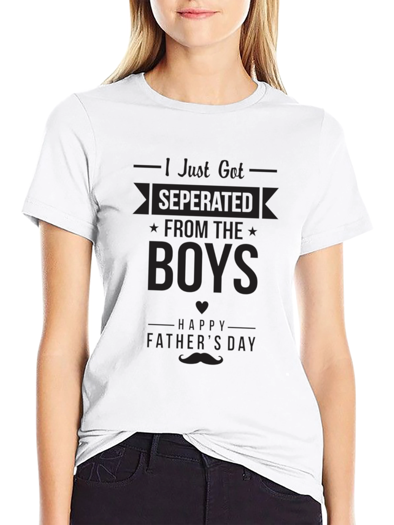 Funny Separated From The Boys Fathers Day T-Shirt