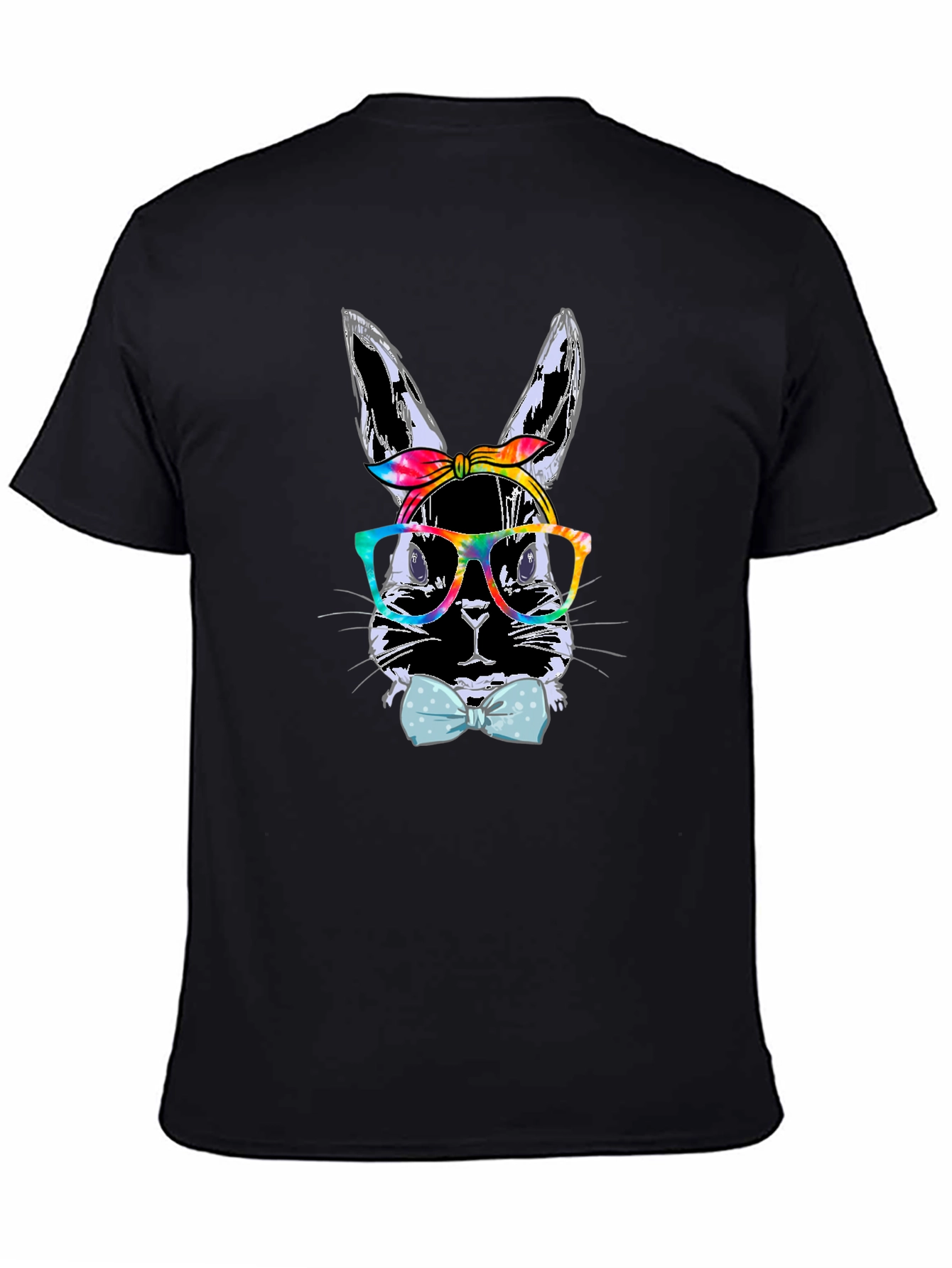 Bunny with Glasses T-Shirt - Quirky Rabbit Tee