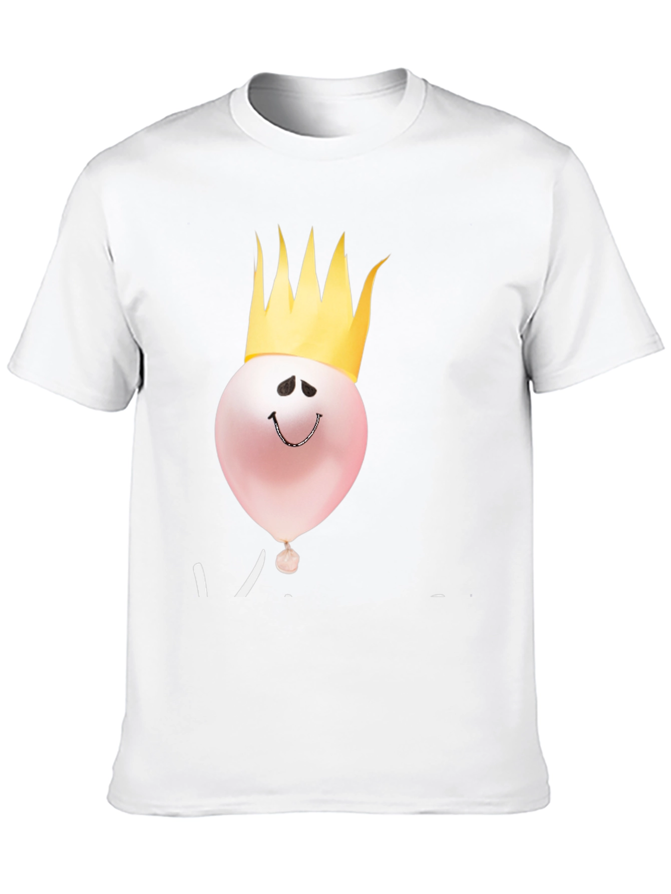 King Balloon Black T-Shirt