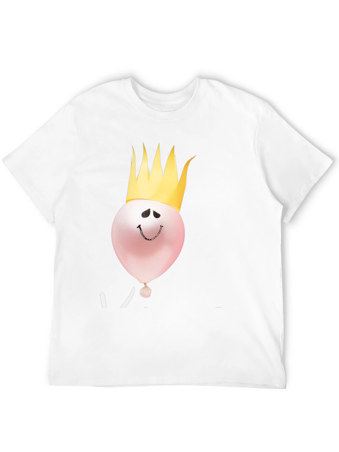 King Balloon Black T-Shirt