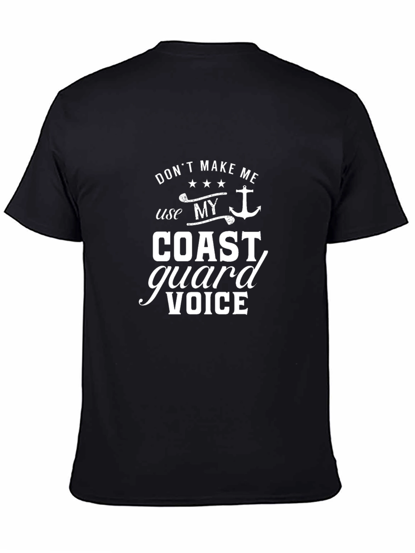 Coast Guard Voice Graphic Tee - Black T-Shirt