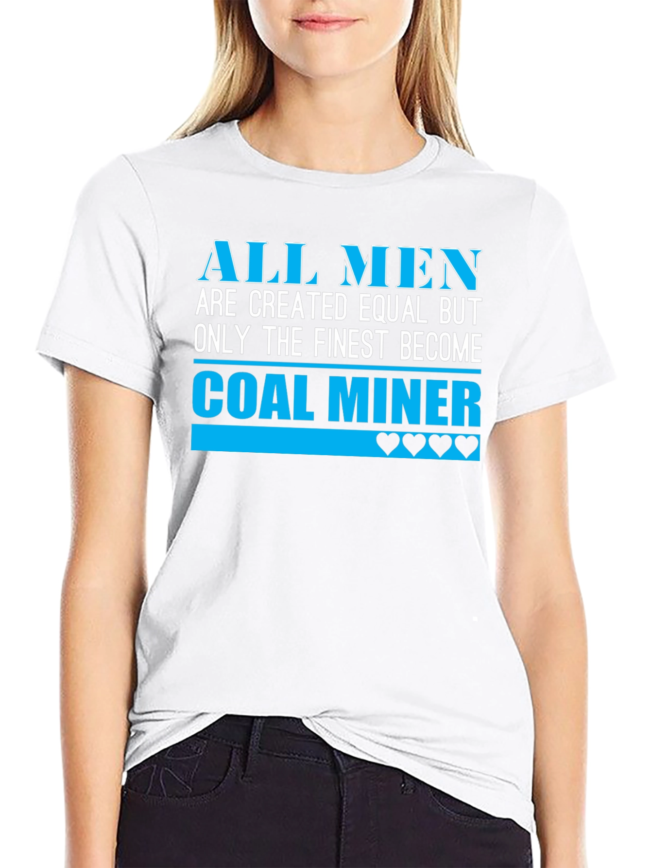 Coal Miner Graphic Tee - Mens Black T-Shirt