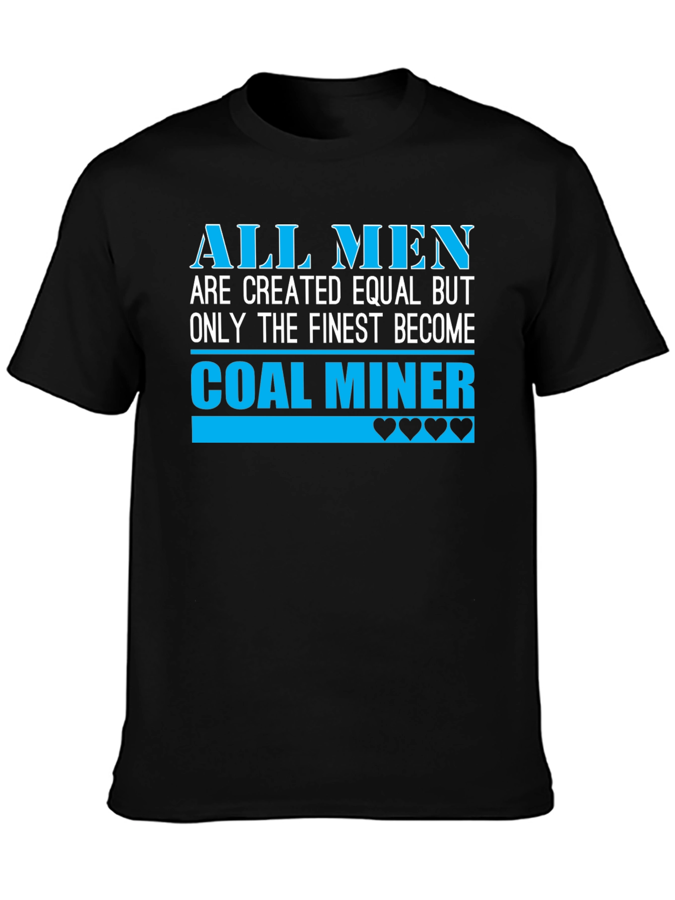Coal Miner Graphic Tee - Mens Black T-Shirt