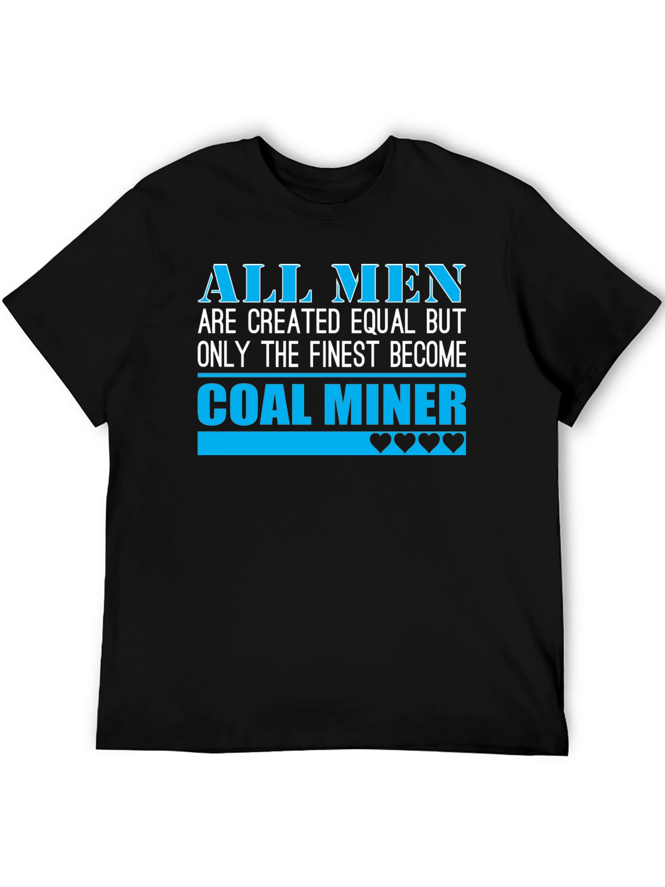 Coal Miner Graphic Tee - Mens Black T-Shirt