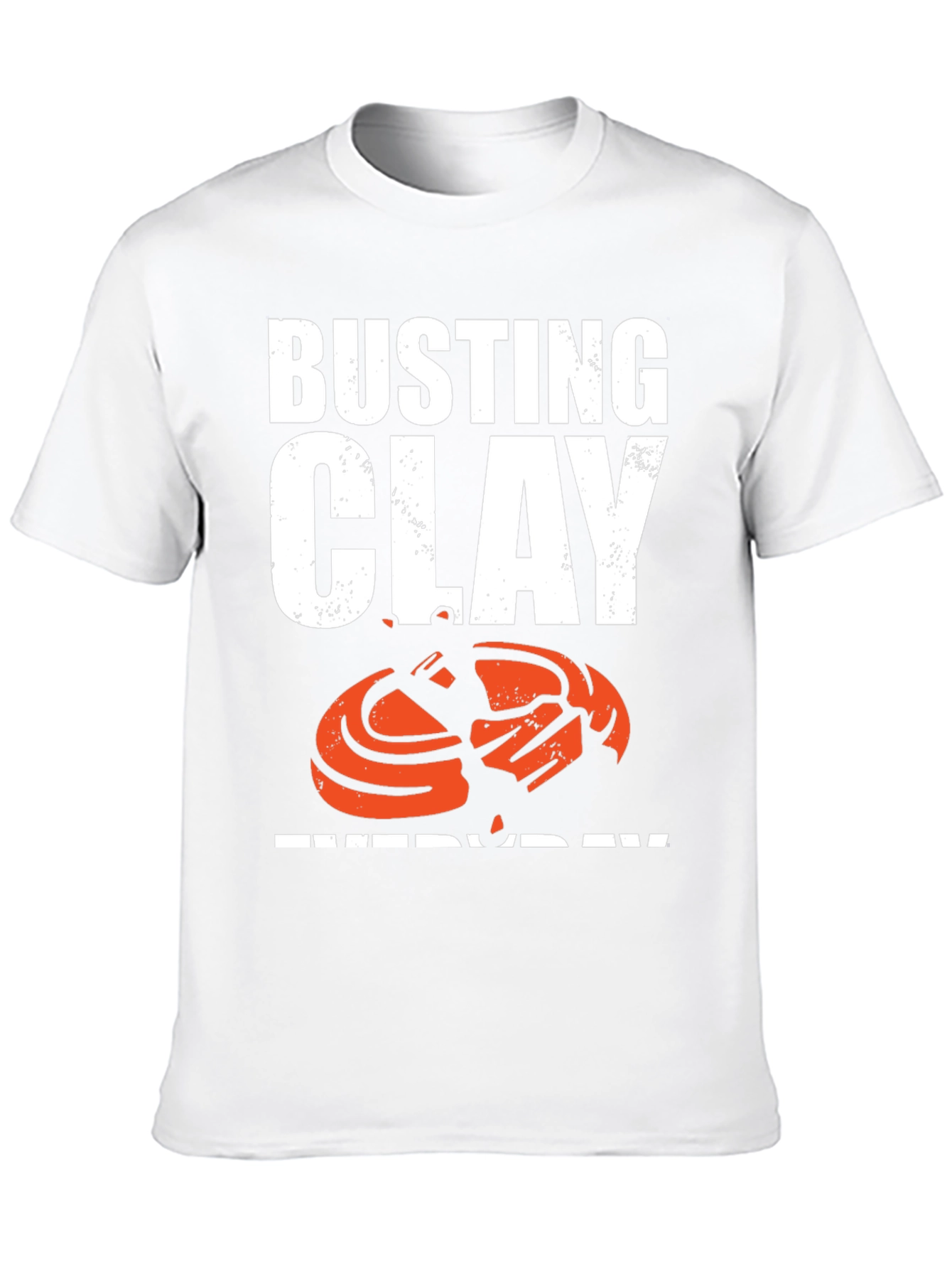 Busting Clay Everyday Graphic T-Shirt