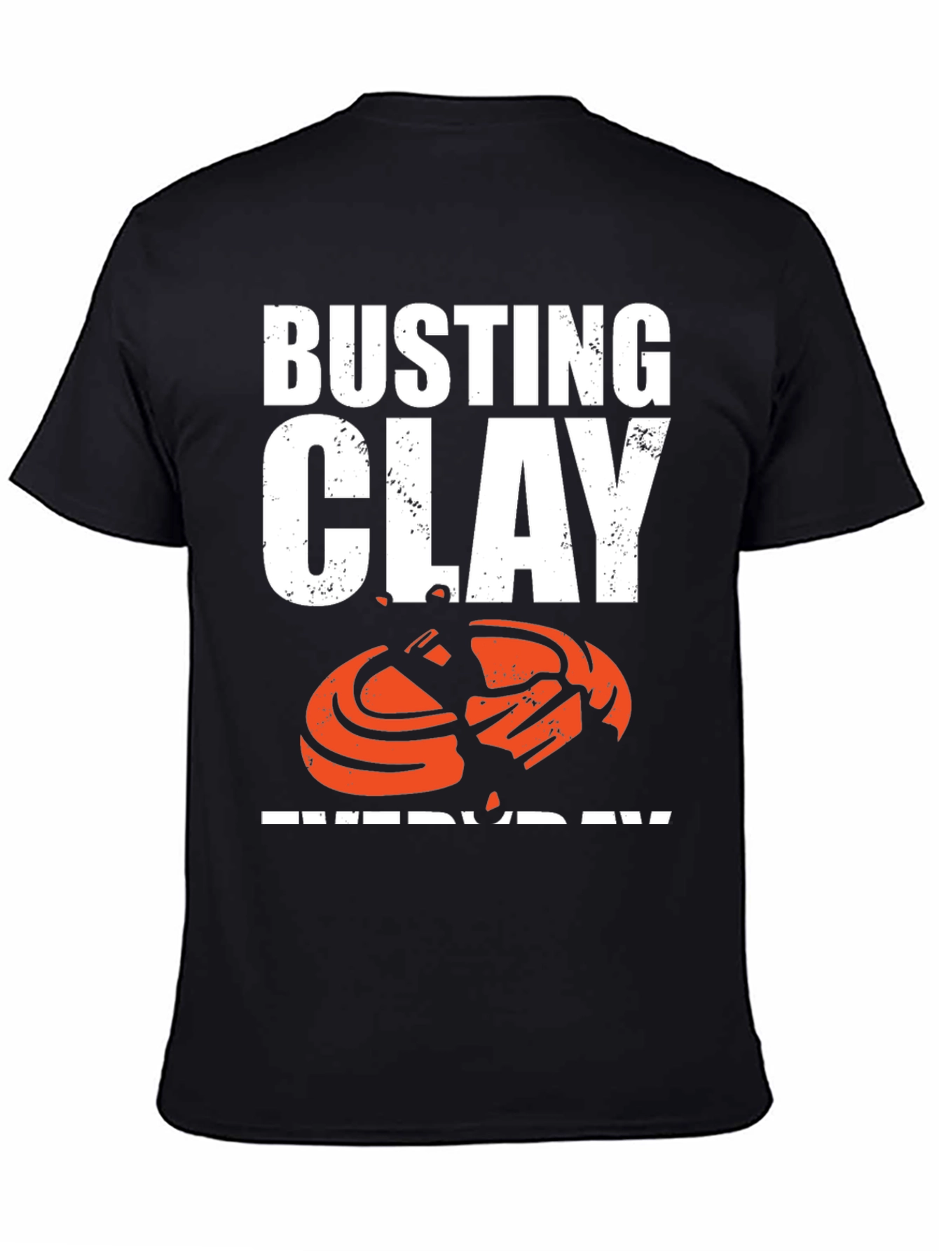 Busting Clay Everyday Graphic T-Shirt
