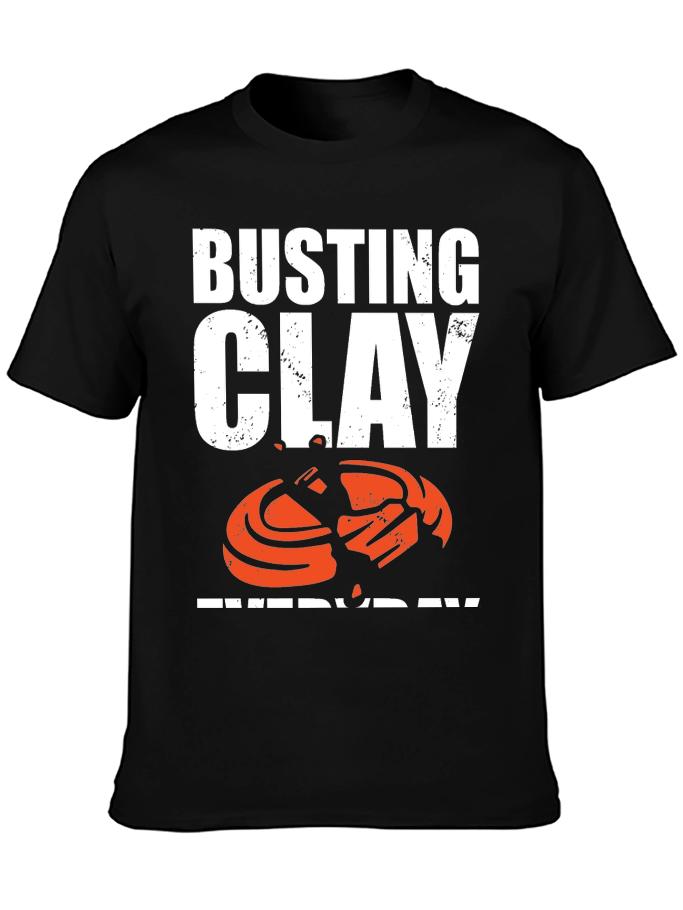 Busting Clay Everyday Graphic T-Shirt