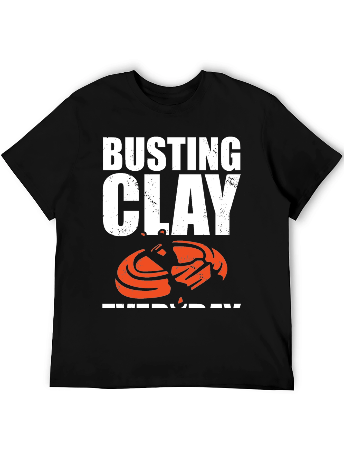 Busting Clay Everyday Graphic T-Shirt