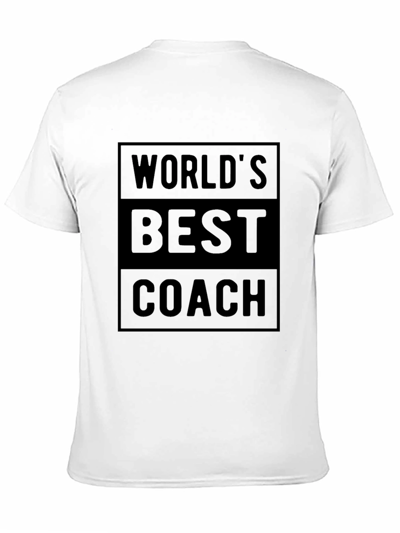 Worlds Best Coach Graphic T-Shirt